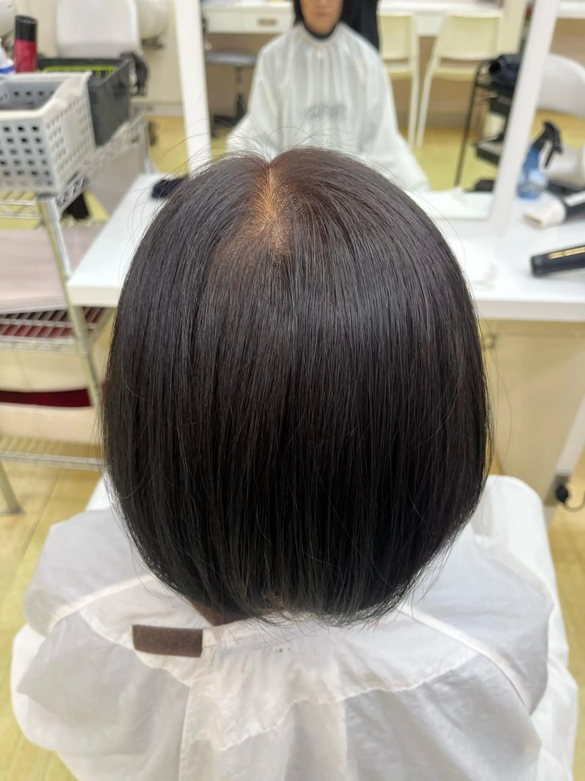 ミディアム カラー TAYA 明石ビブレ店所属・Shimose Yukaのヘアスタイル