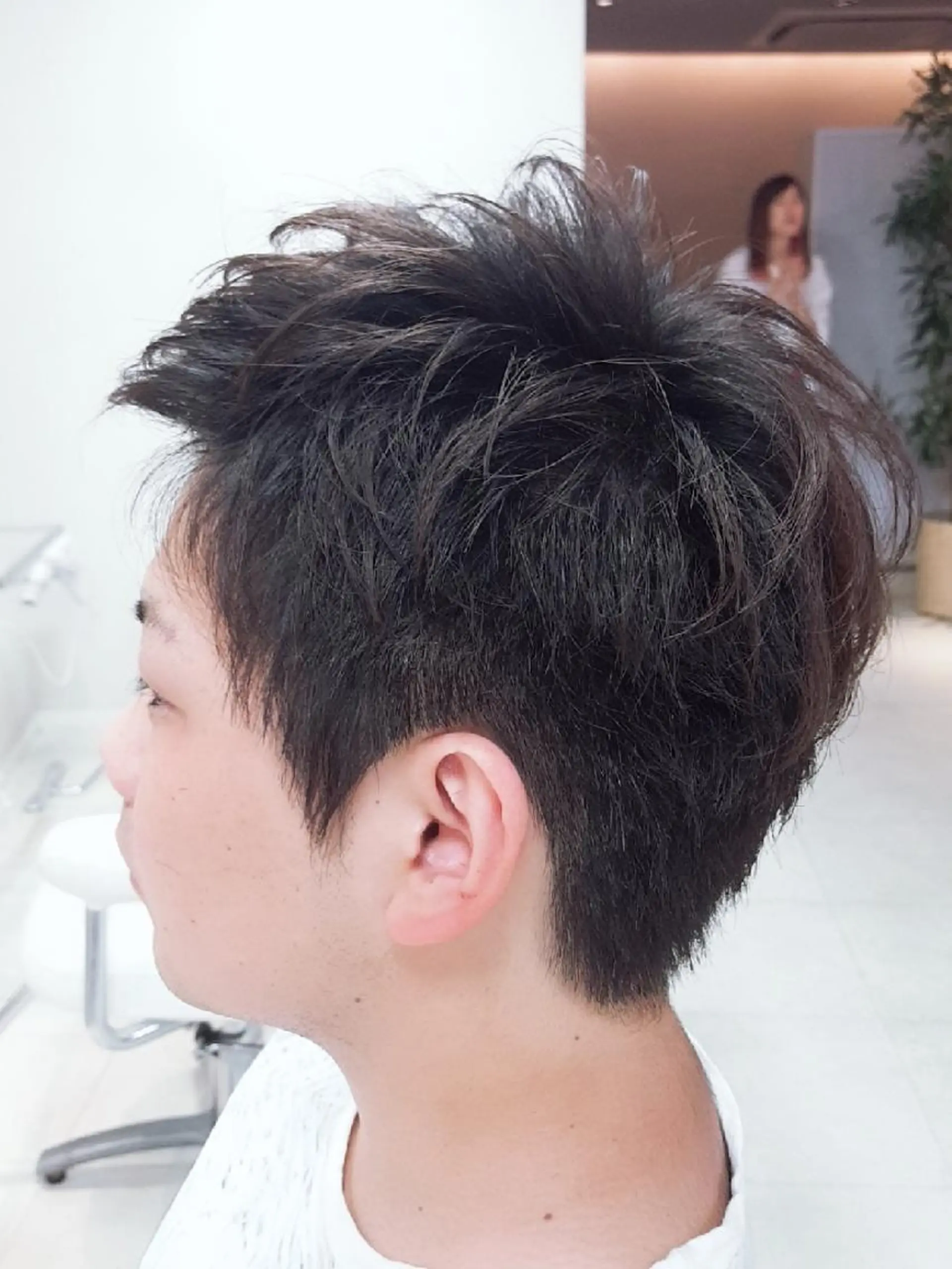 ショート メンズ 菊地 美憂のヘアスタイル