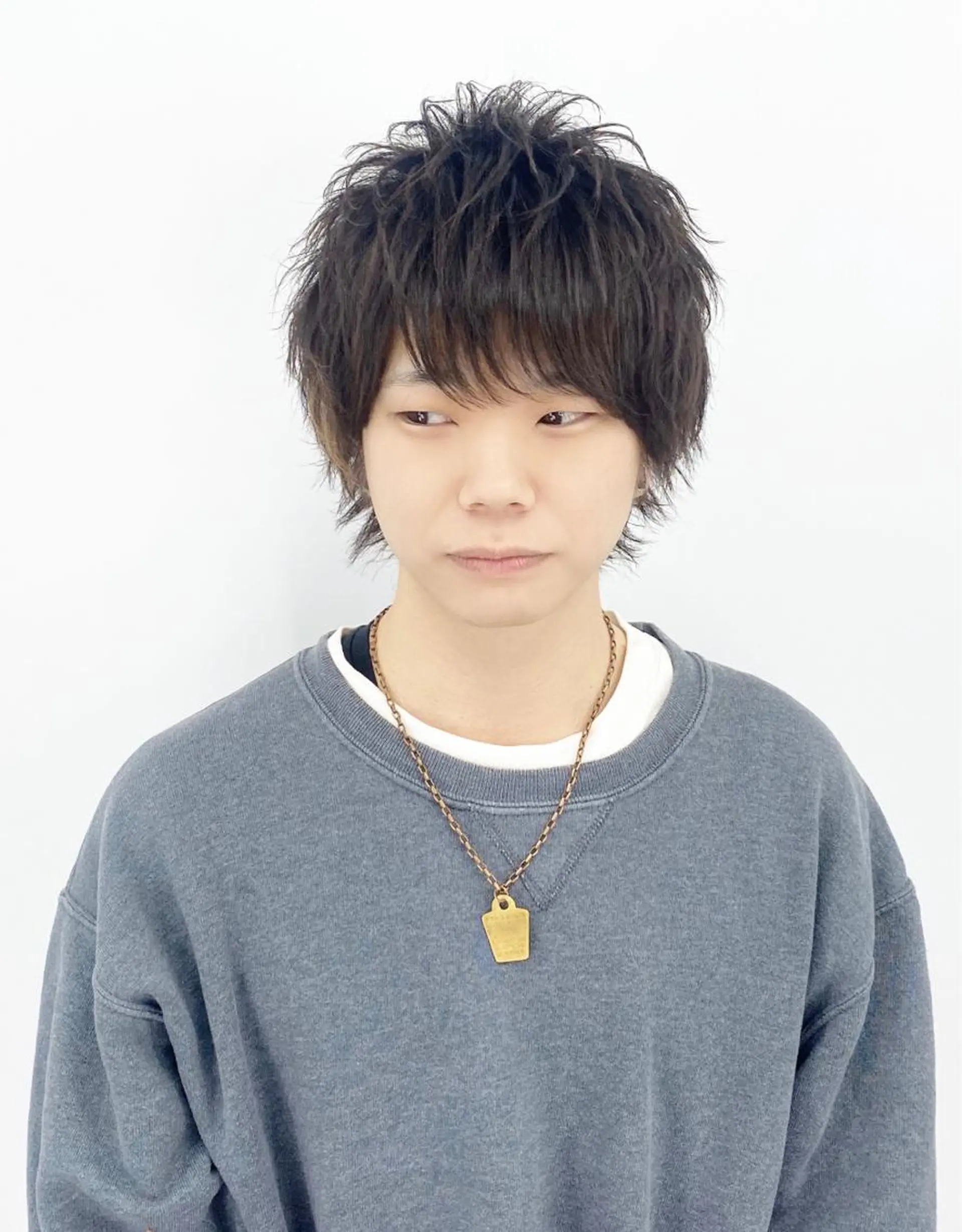 ミディアム 大橋 拓巳のヘアスタイル