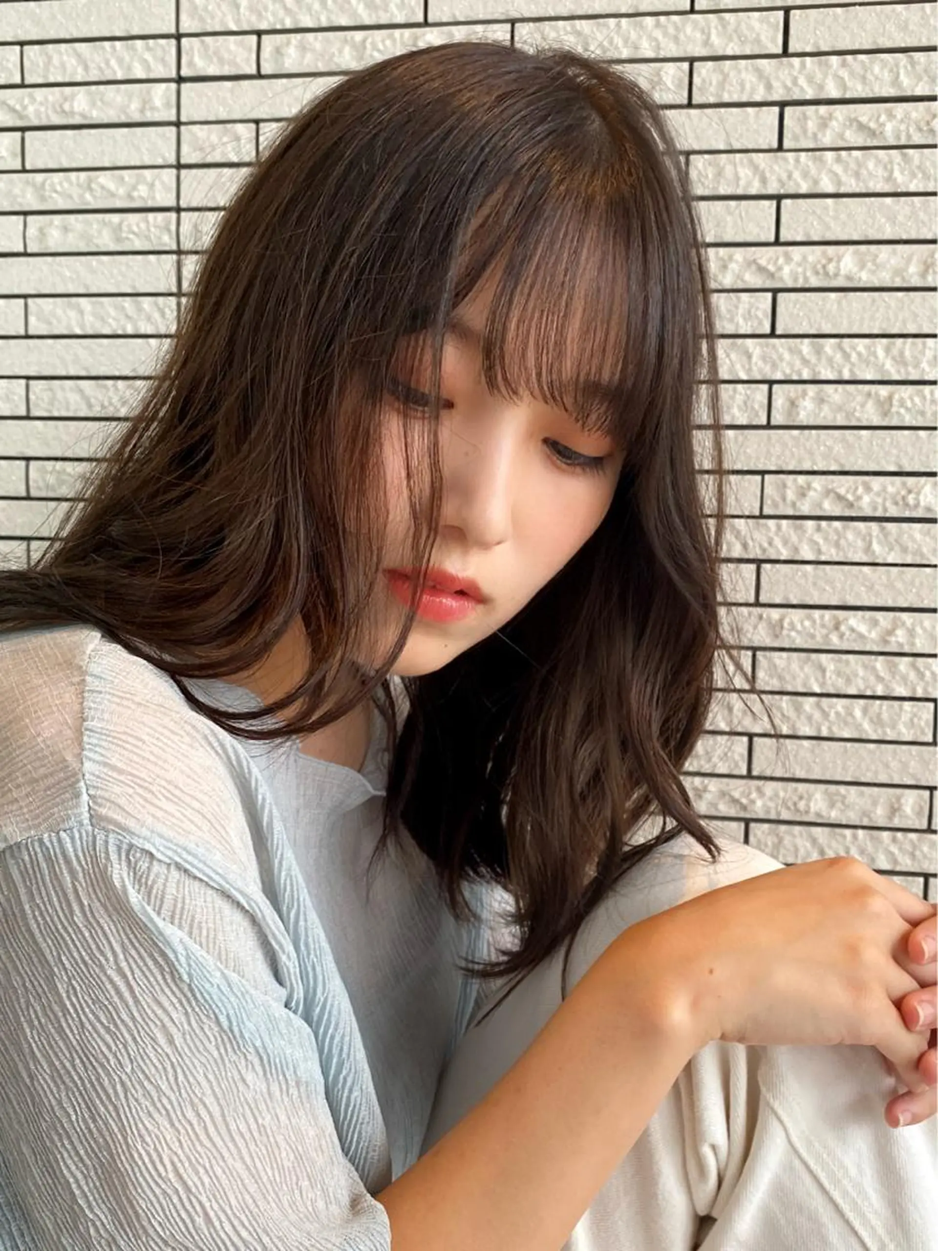 ミディアム RURI韓国ボブ 🇰🇷タッセルボブのヘアスタイル