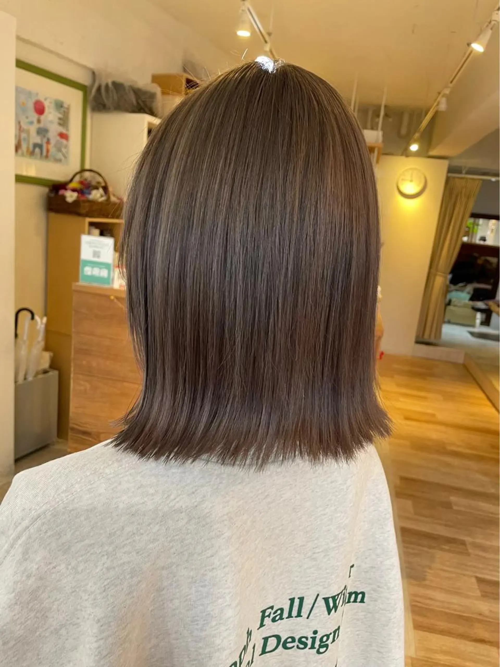 ショート カット 暖色ｶﾗｰ/ﾚｲﾔｰ ｶｯﾄ/Yunaのヘアスタイル