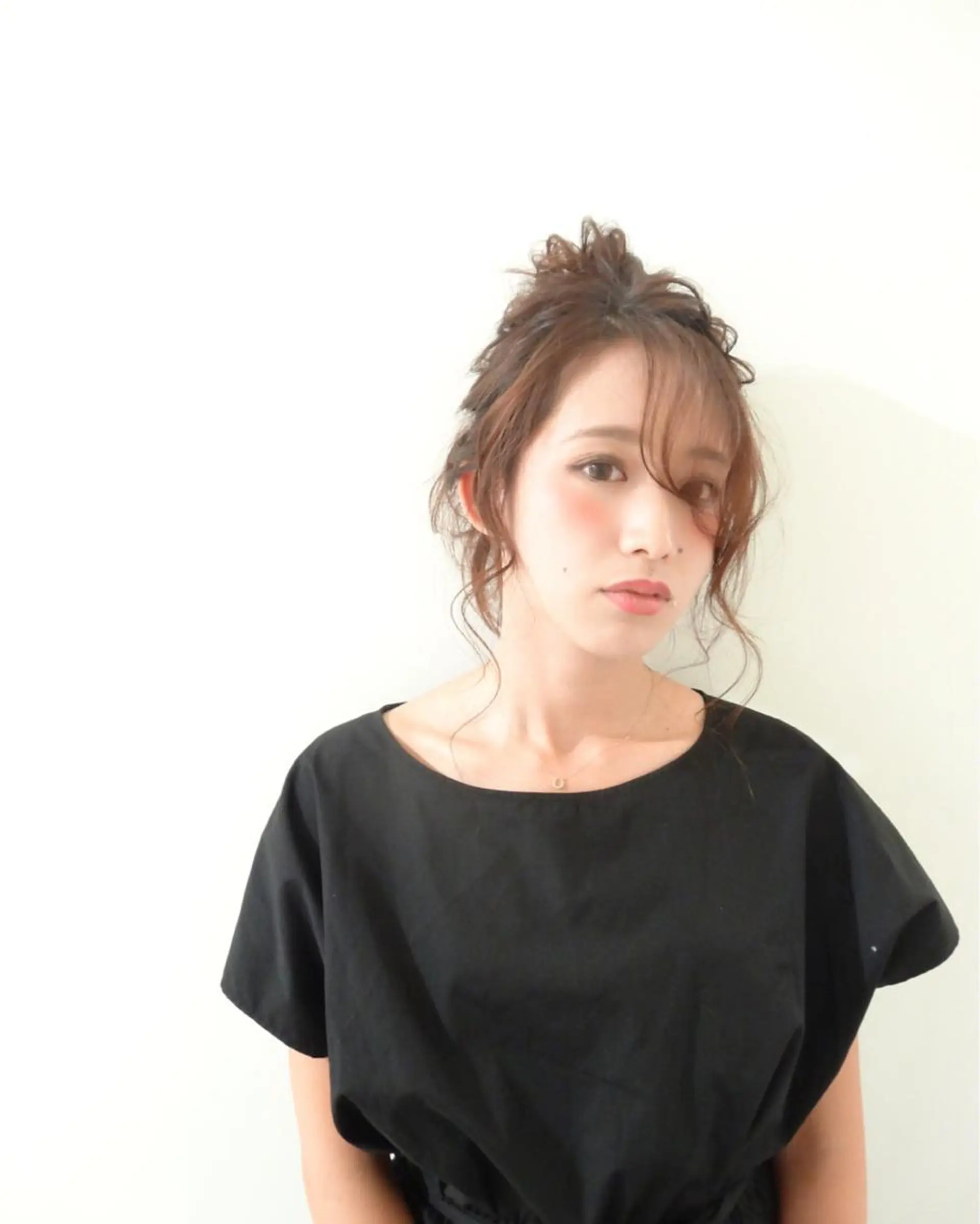 セミロング ヘアアレンジ _WHITE高槻所属・_WHITE高槻店 yusukeのヘアスタイル