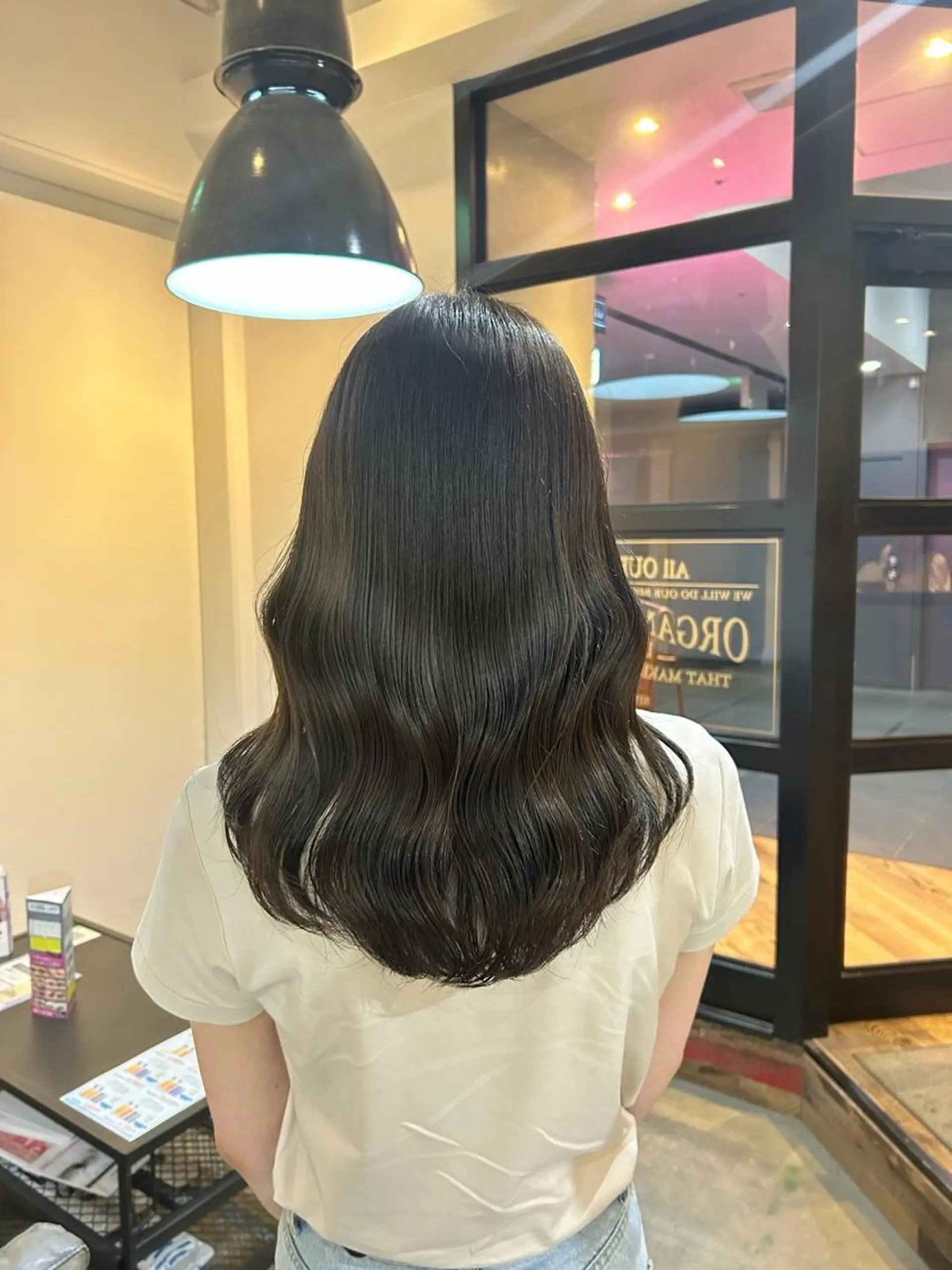 ロング トリートメント 透明感カラー/ 髪質改善✨️💞萌愛のヘアスタイル