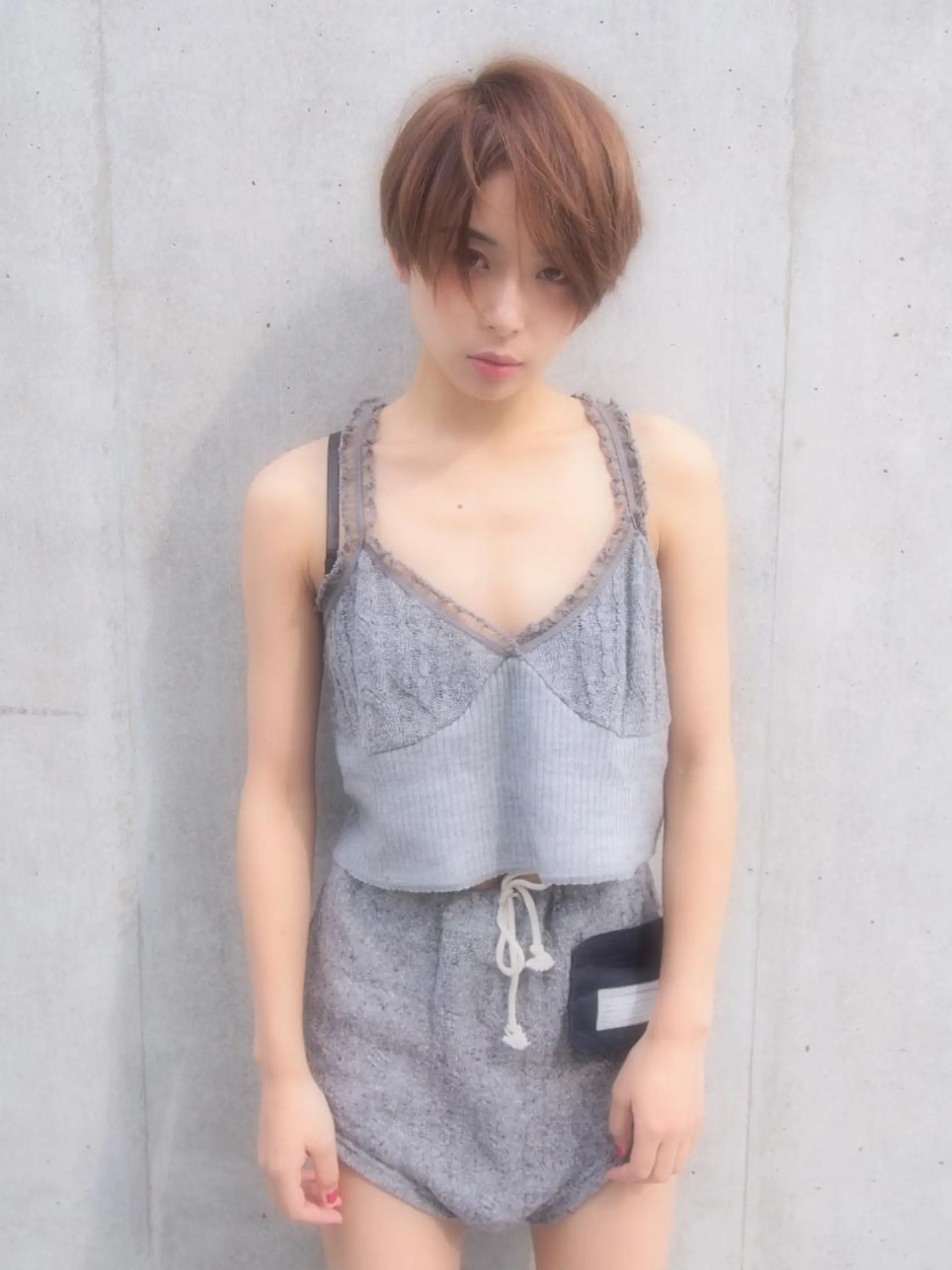 ショート NUU所属・滝島 真帆のヘアスタイル