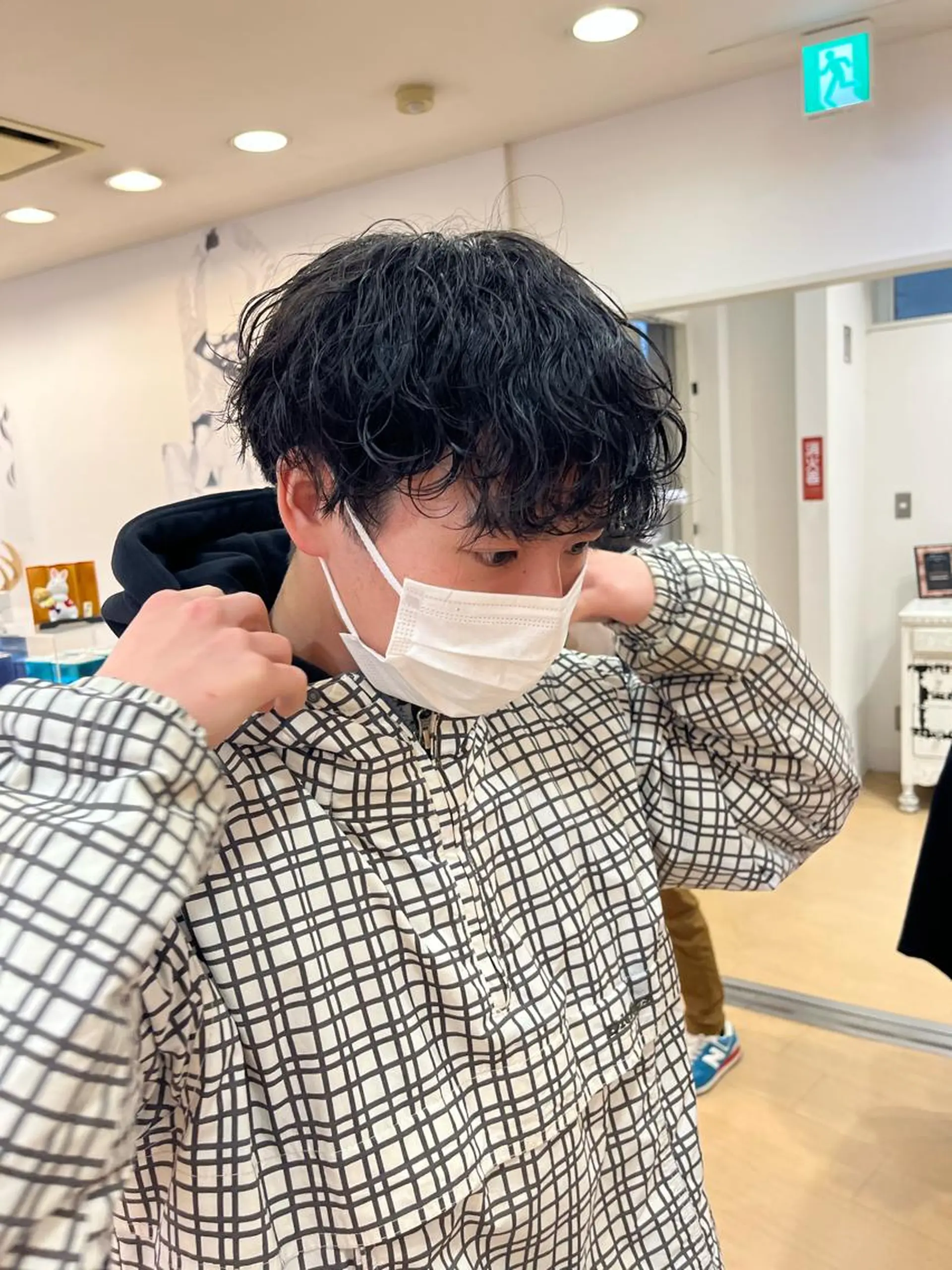 パーマ メンズ メンズパーマ 波巻きパーマ カット パーマ トリートメント 💠つたふうか/ 韓国/メンズヘア💠のヘアスタイル
