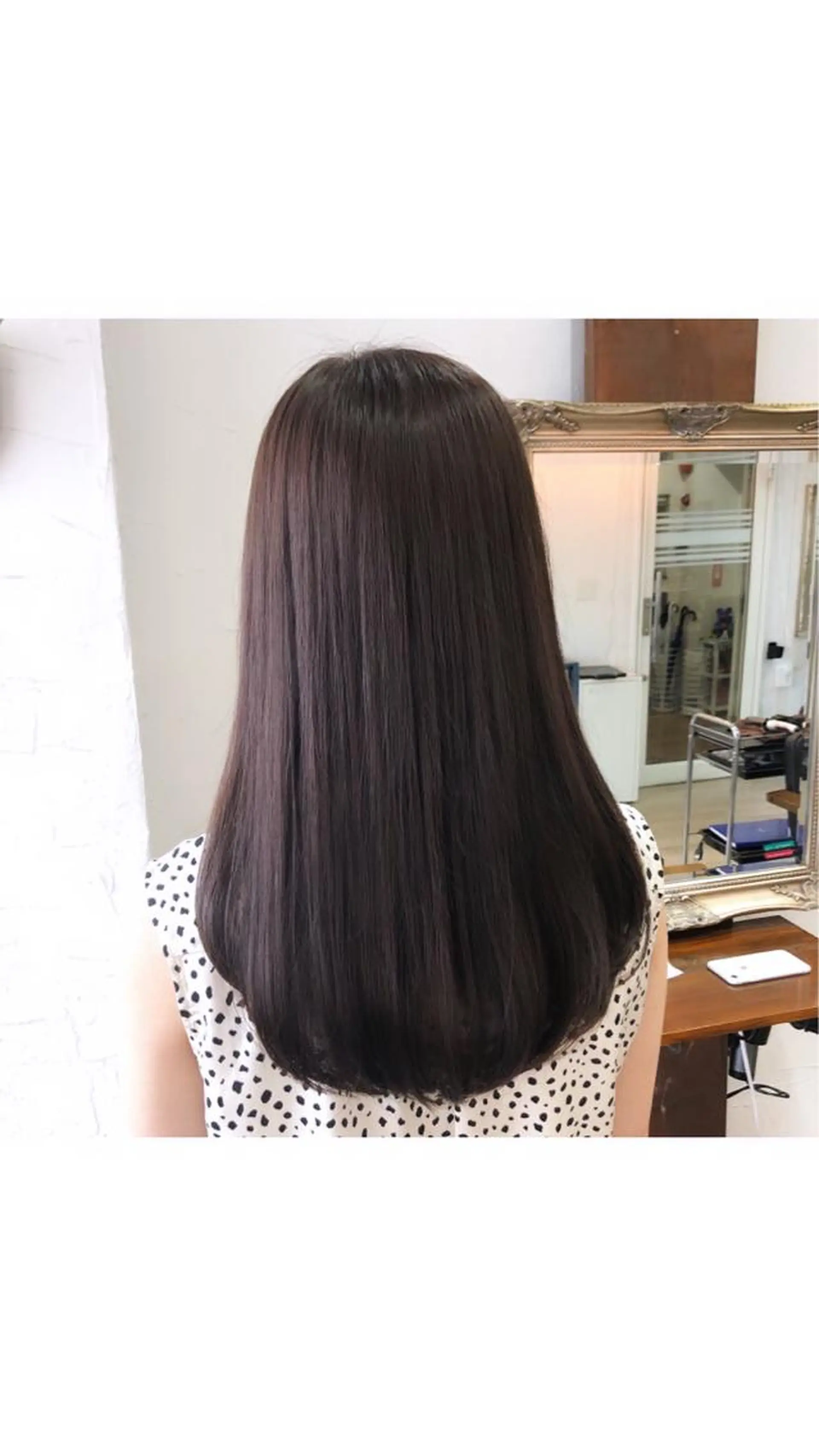 ロング カラー トリートメント あずまぐち めぐみのヘアスタイル