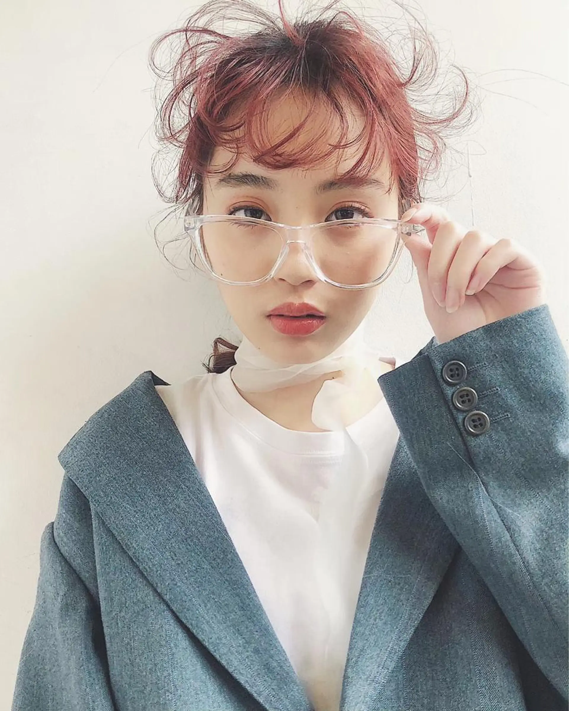 セミロング 🫧艶ハイトーン ブリーチ🫧シモのヘアスタイル