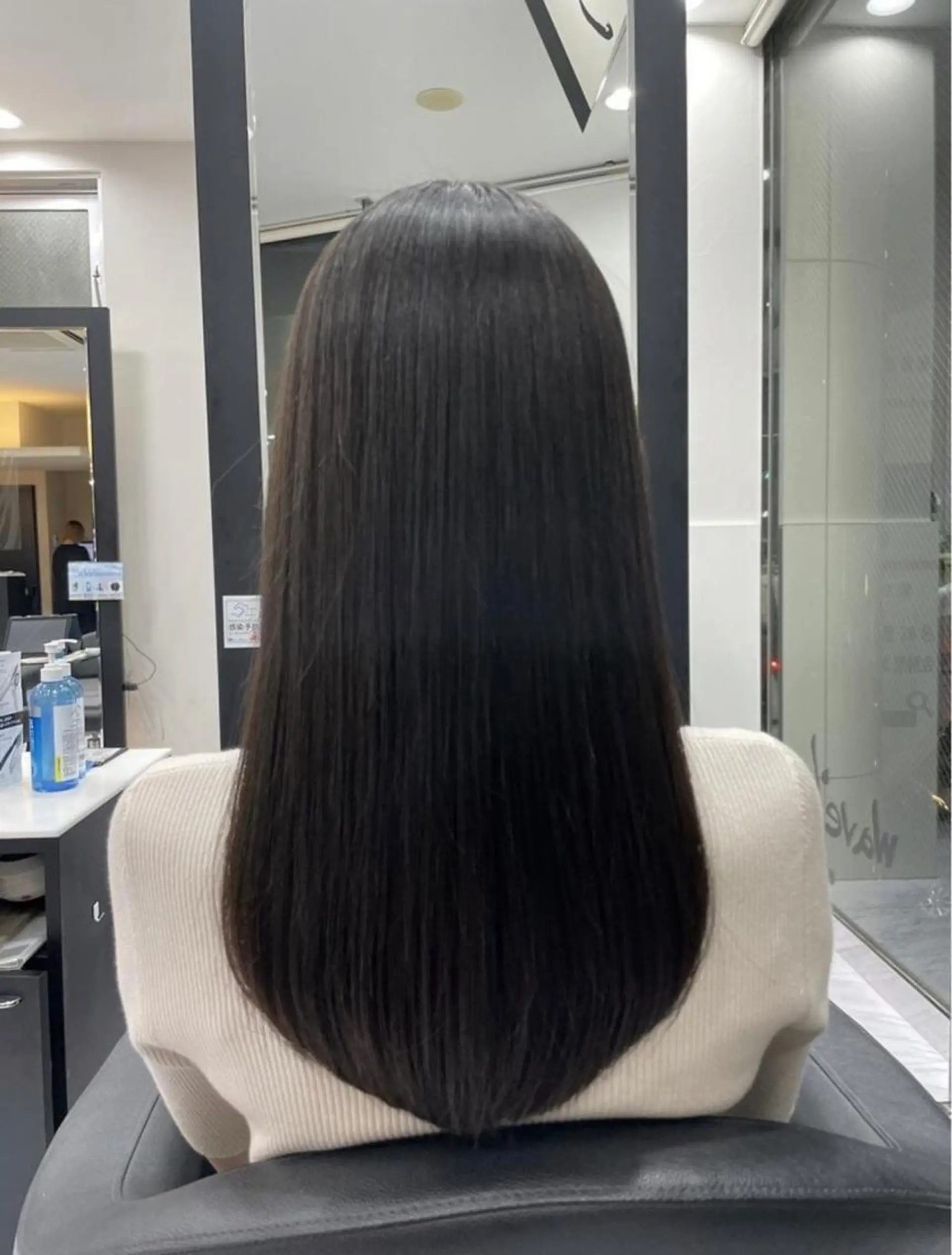 ロング トリートメント 縮毛矯正 トリートメント 🌼杉田 胡桃🌼のヘアスタイル