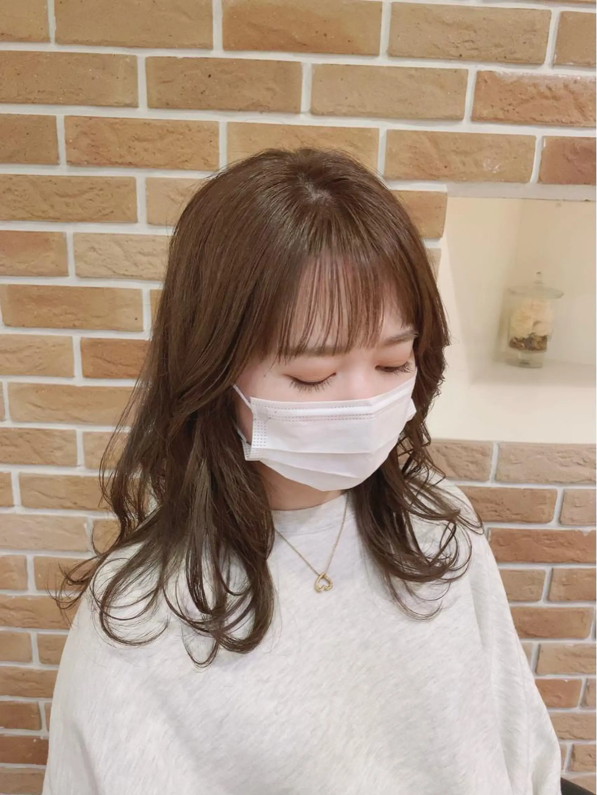 セミロング カラー ノーブル美容室イオン高橋店所属・鈴木 純子のヘアスタイル