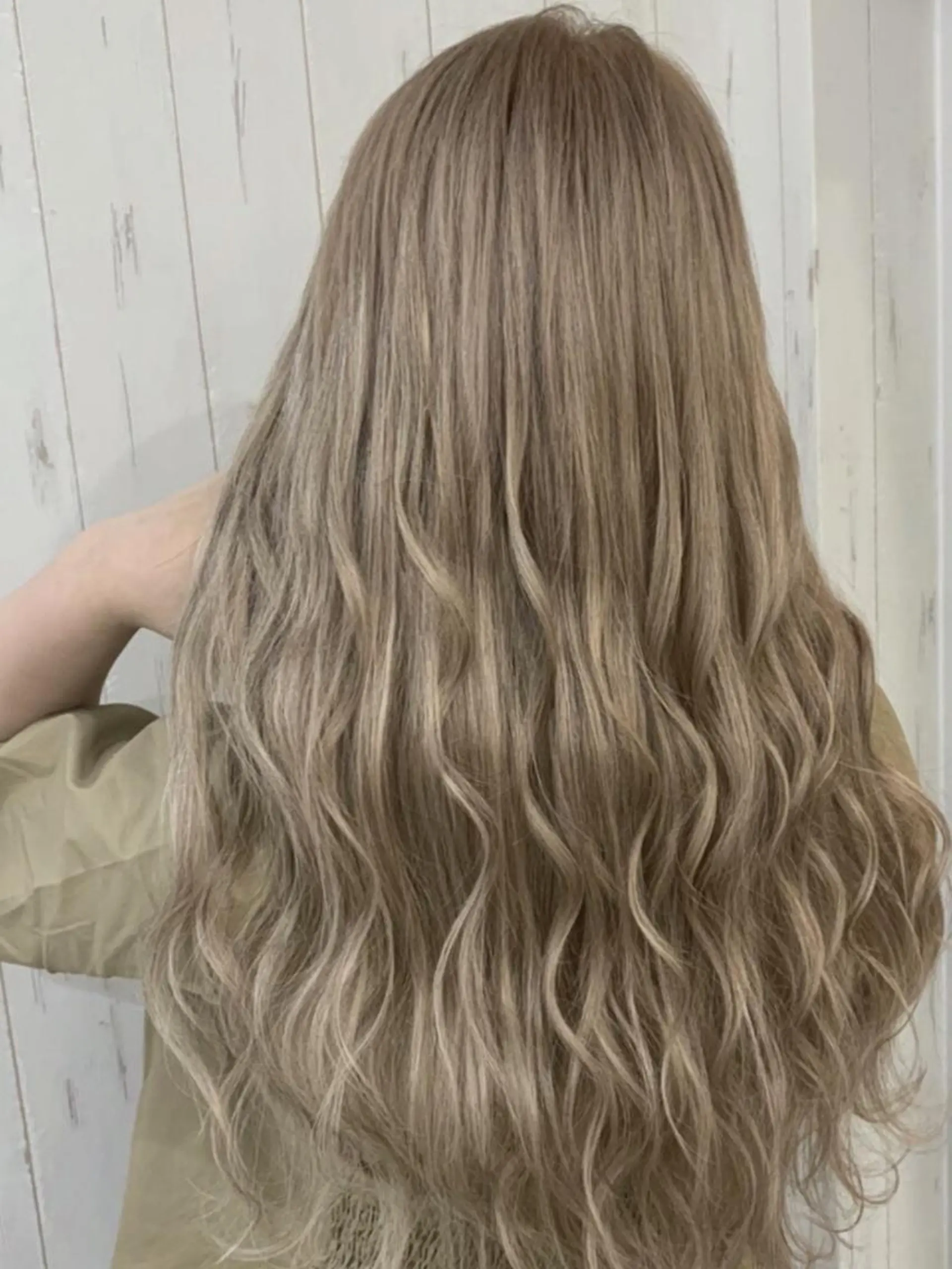ロング カラー ヘアアレンジ レミーエクステ大阪 Device梅田のヘアスタイル