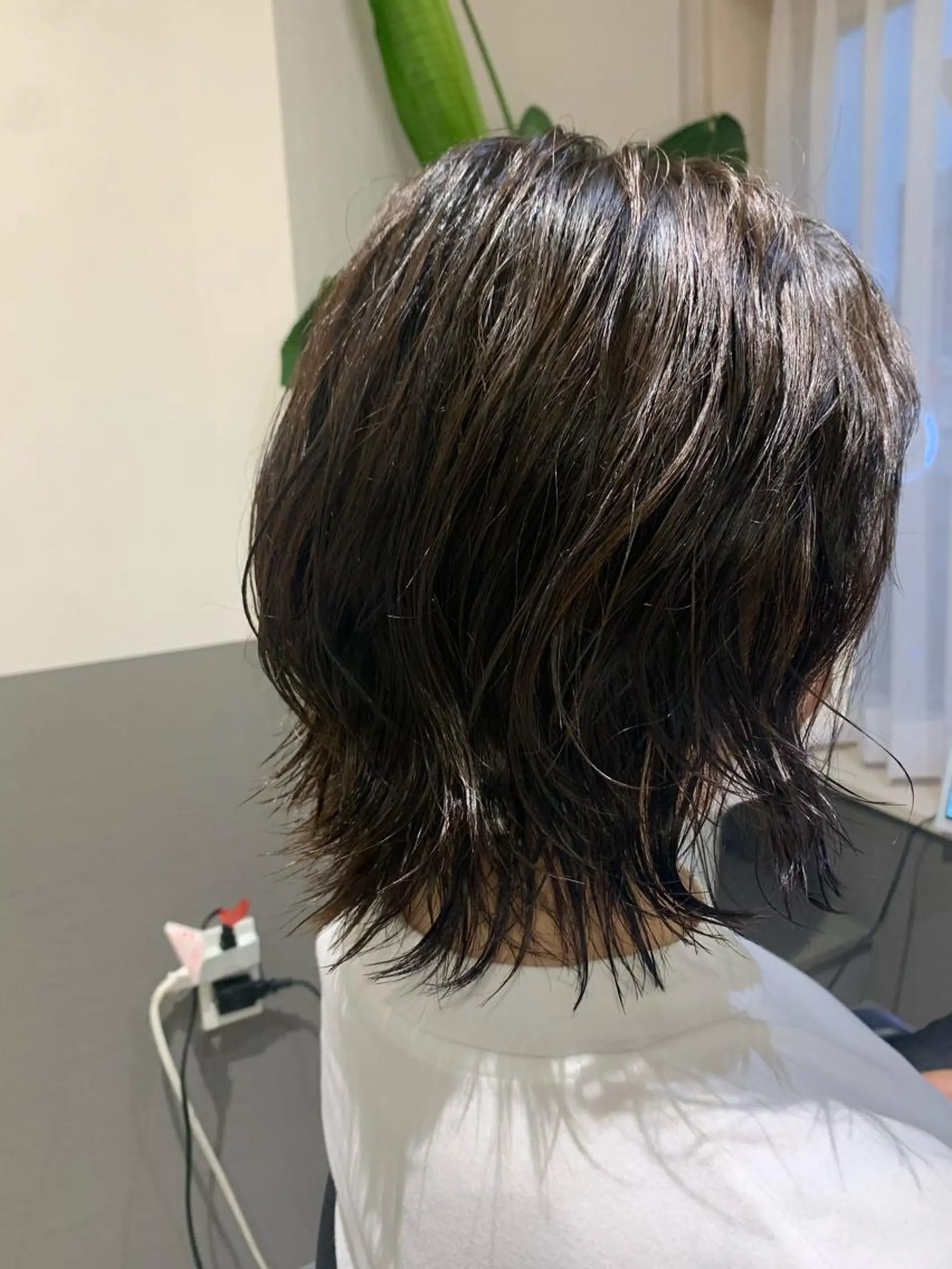 ショート 外ハネヘア ウルフカット 髪質改善トリートメント/美髪縮毛矯正専門店【&Lillme】所属・髪質改善講師 SHINYAのヘアスタイル