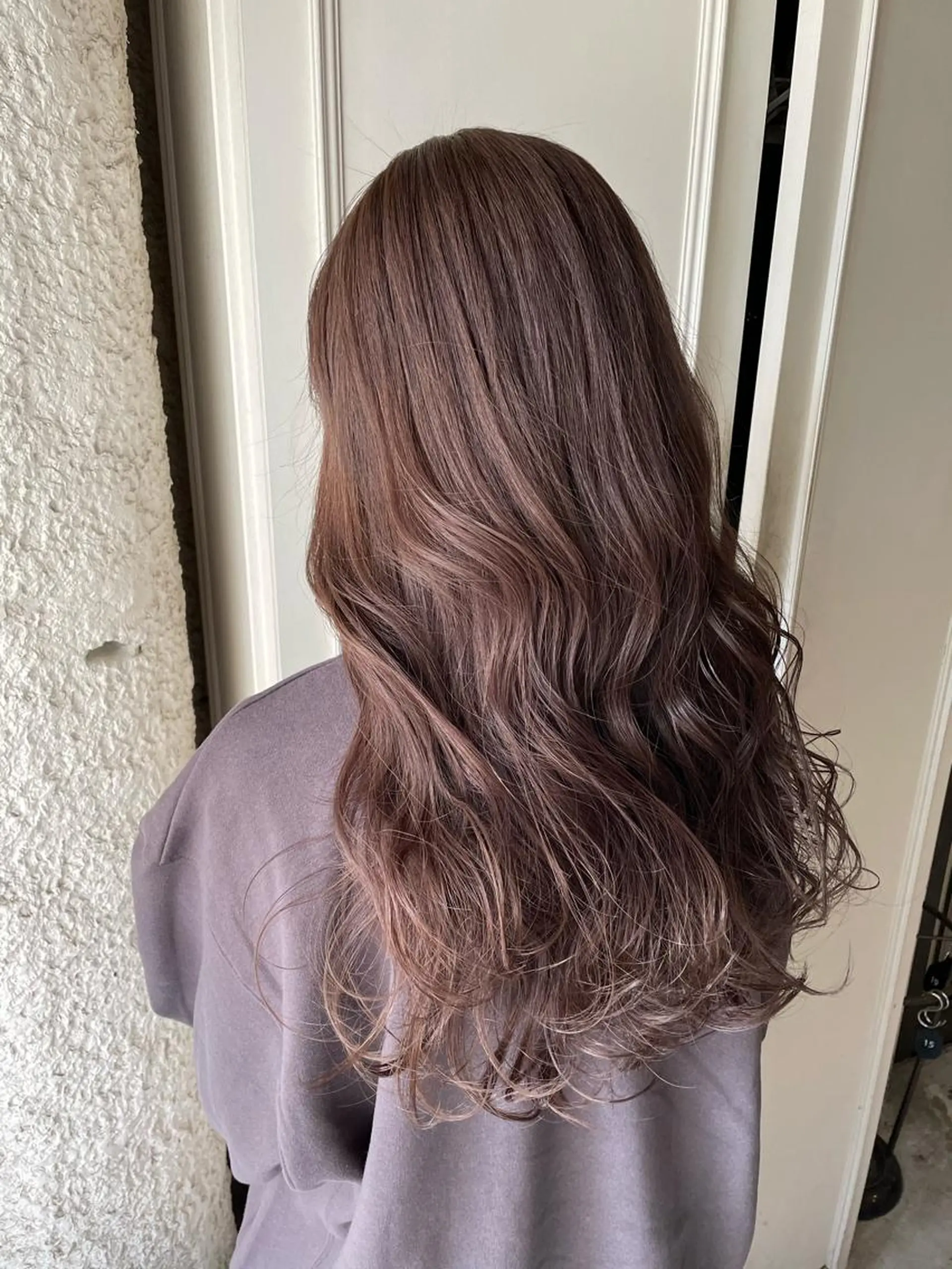 ロング カラー ヘアアレンジ ブリーチ LIBERTE所属・再現度&髪質改善 LISAのヘアスタイル