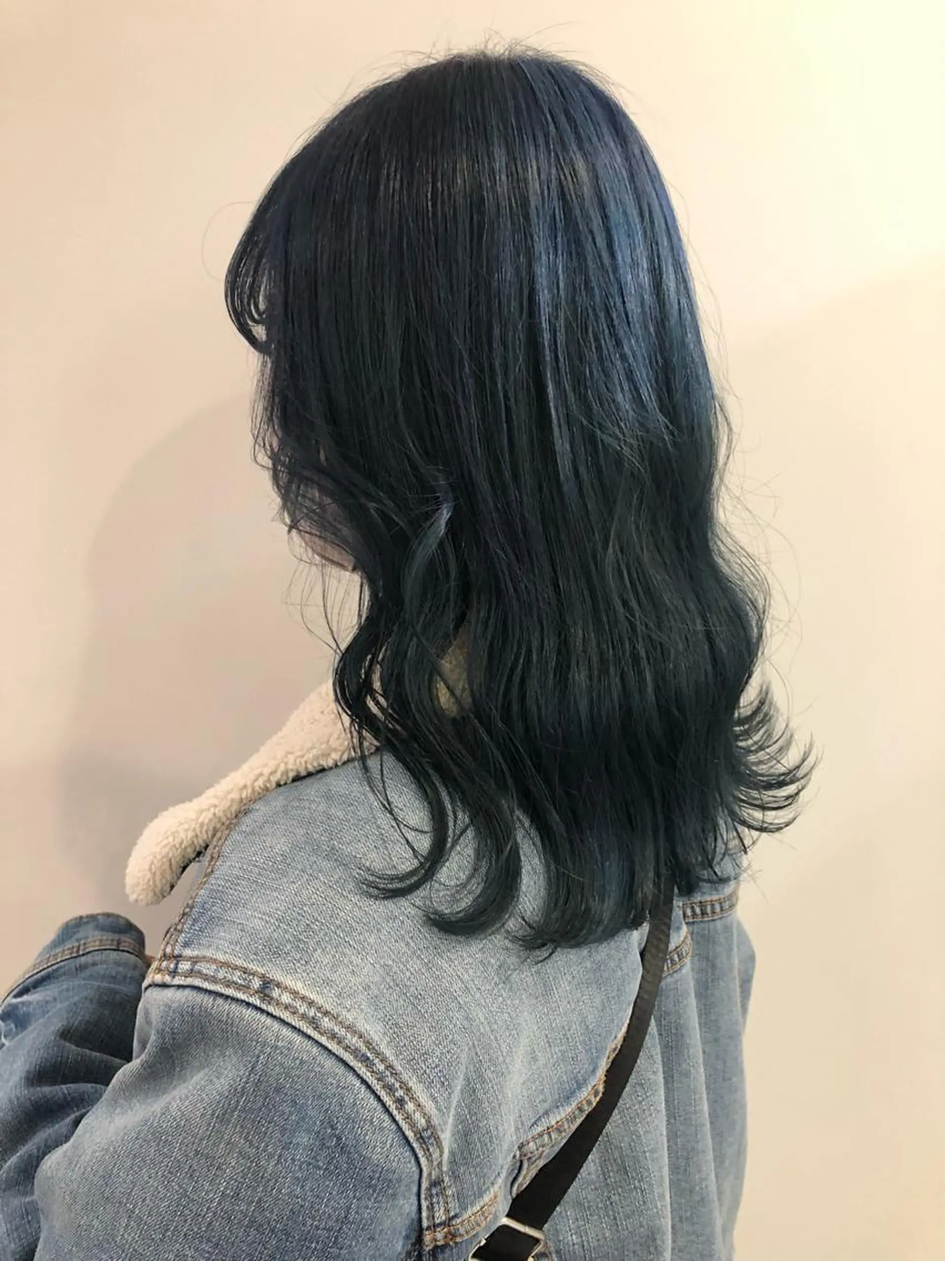 セミロング カラー ブルーカラー カット トリートメント お顔まわりカット/ 暖色カラー🍑Amiのその他イメージ