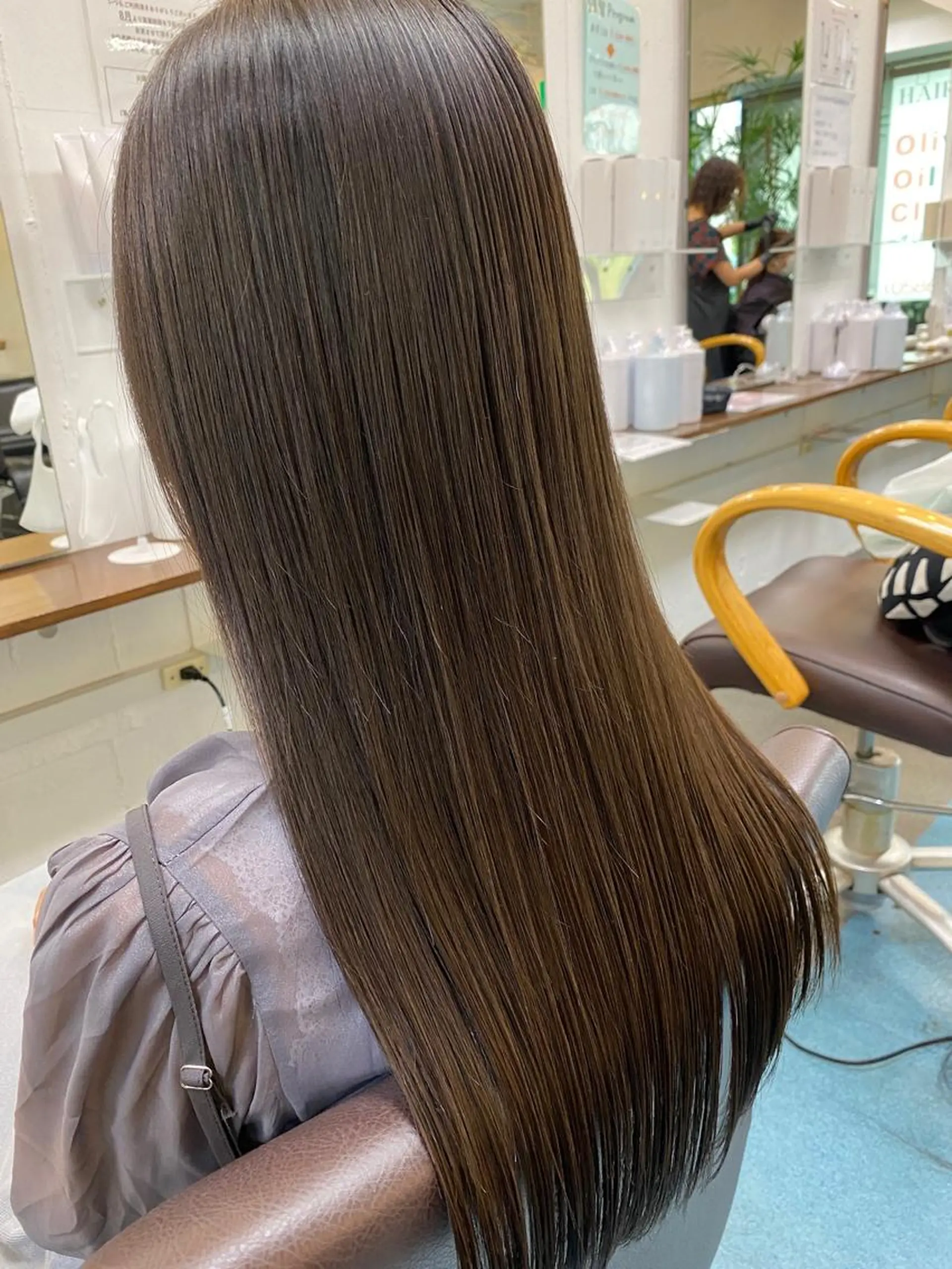 ロング 髪質改善 トリートメント 【髪質改善】に特化 オリーブオイルクラブのヘアスタイル