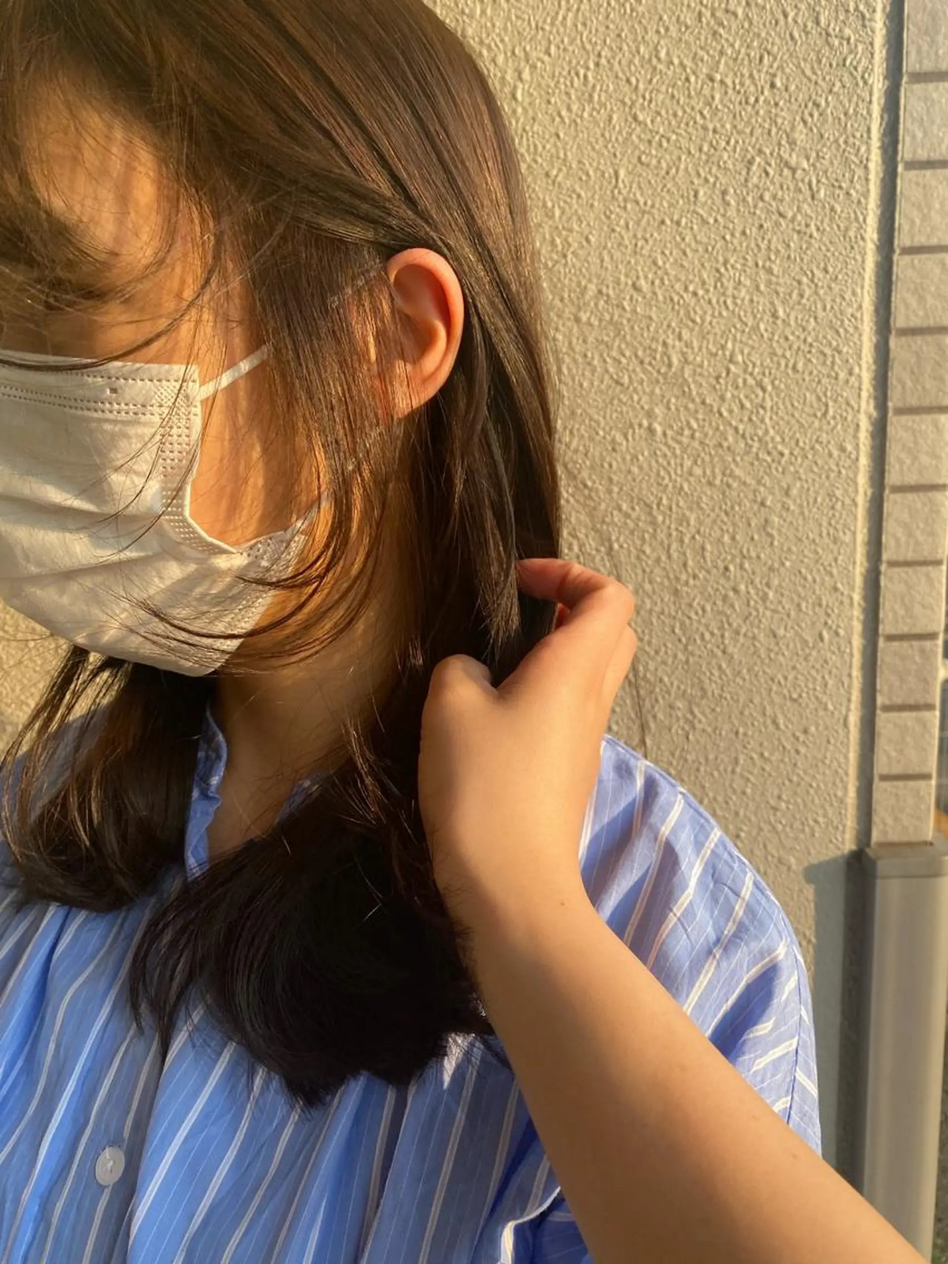 セミロング カラー オリーブカラー Crea la Luce 福岡大野城店【クレアラルーチェ】所属・クレア ノゾミの眉毛・アイブロウイメージ