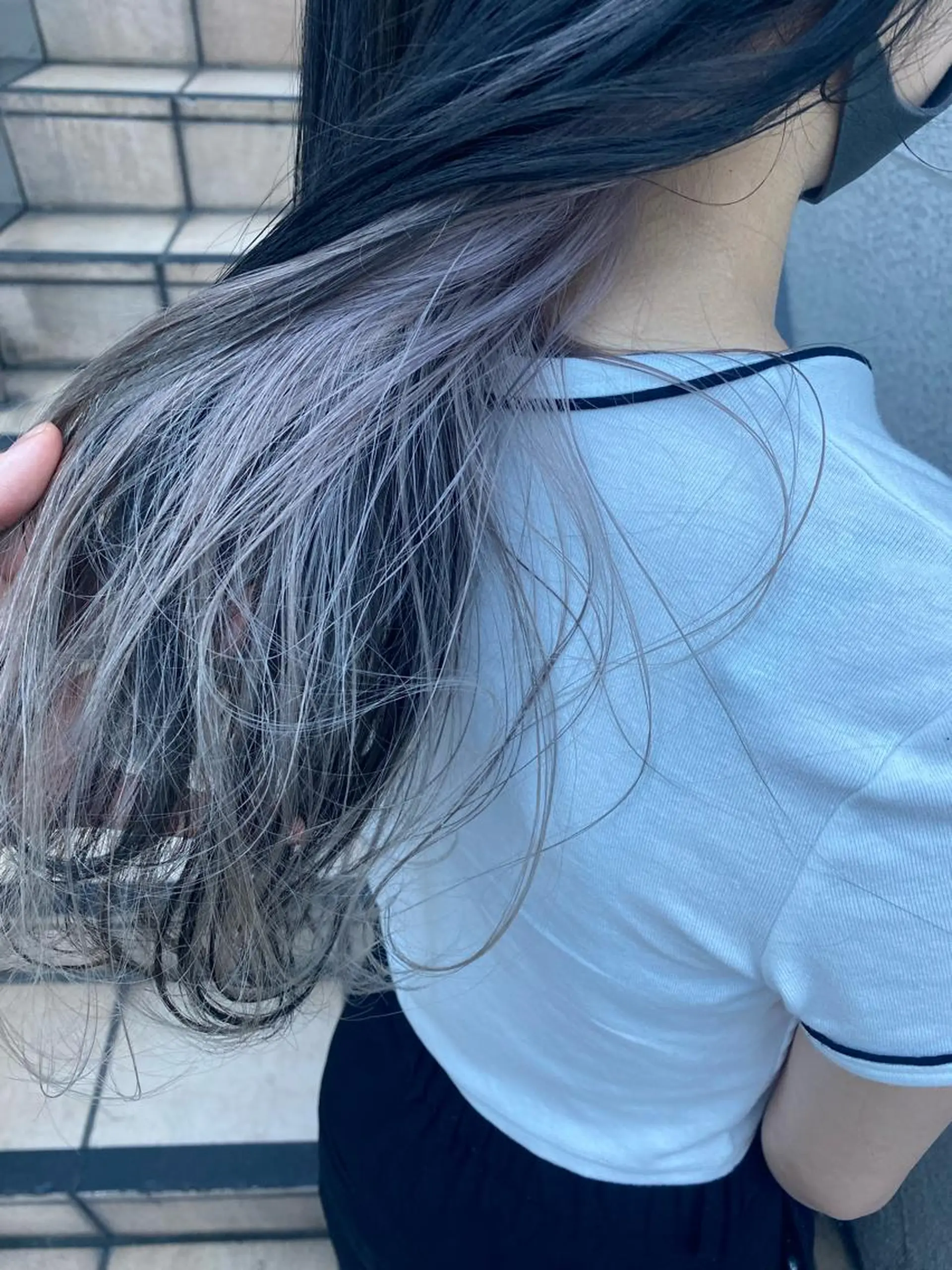 セミロング カラー 💗💗韓国レイヤー yu-ki💗💗のヘアスタイル