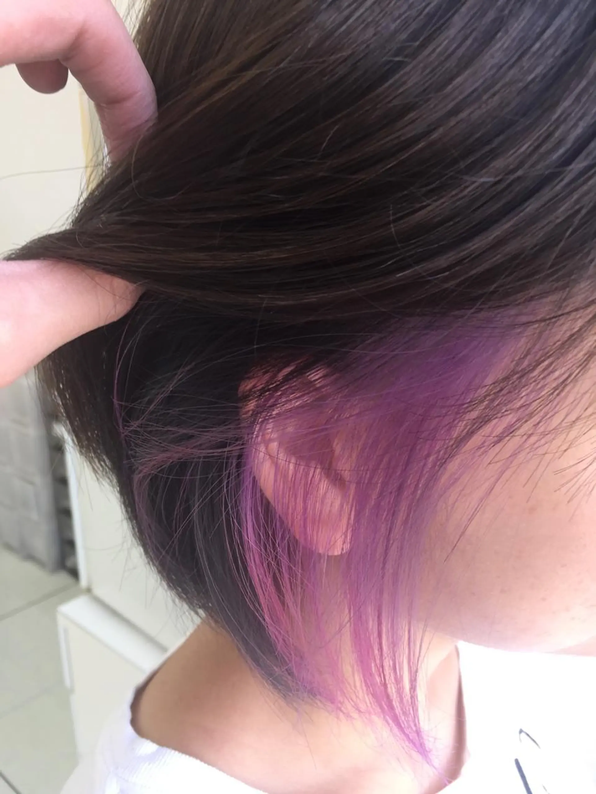 ショート カラー インナーカラー 岩崎 裕司のヘアスタイル