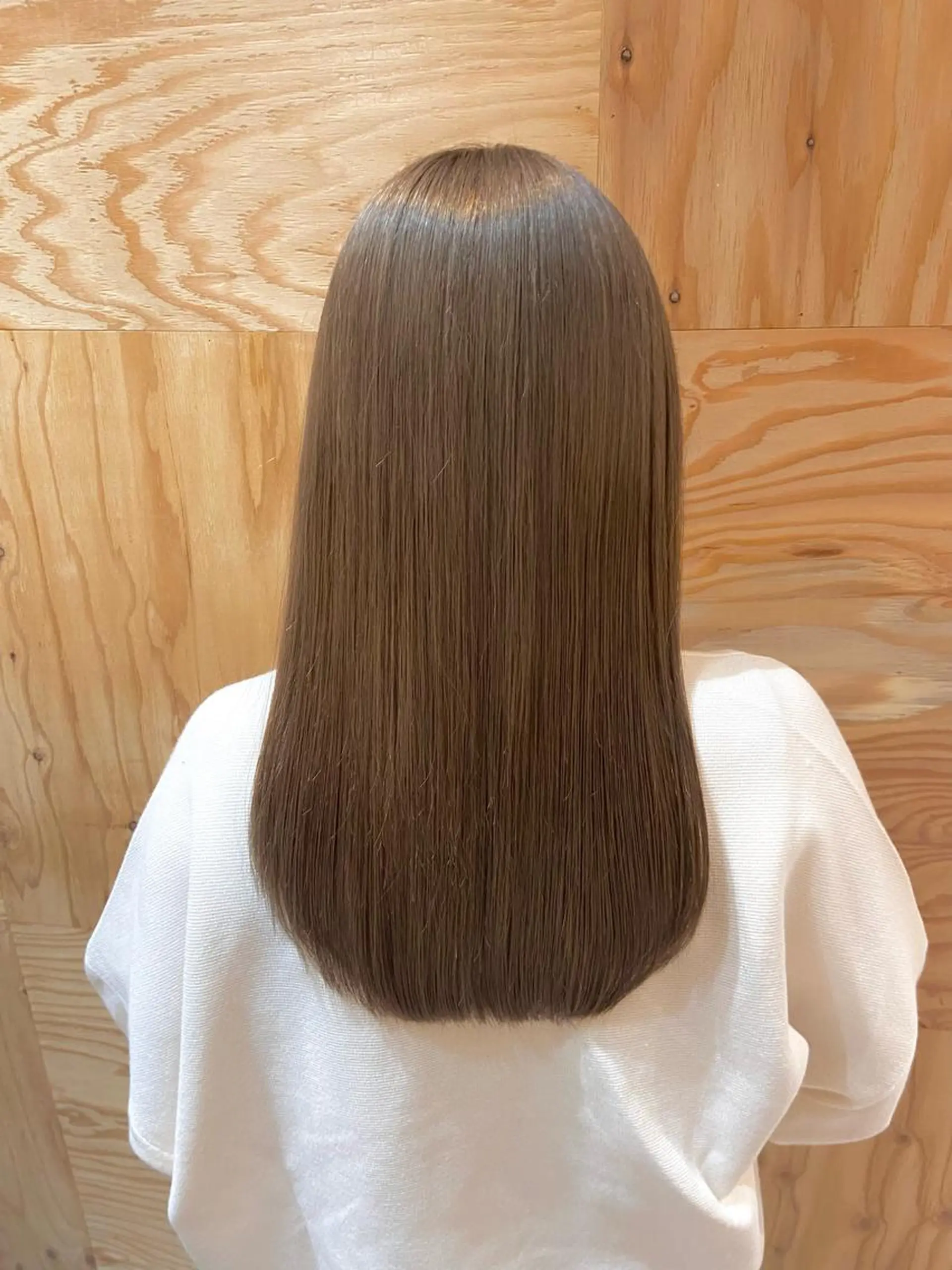 ロング カラー カット 縮毛矯正 トリートメント ERI  / newi町田のヘアスタイル