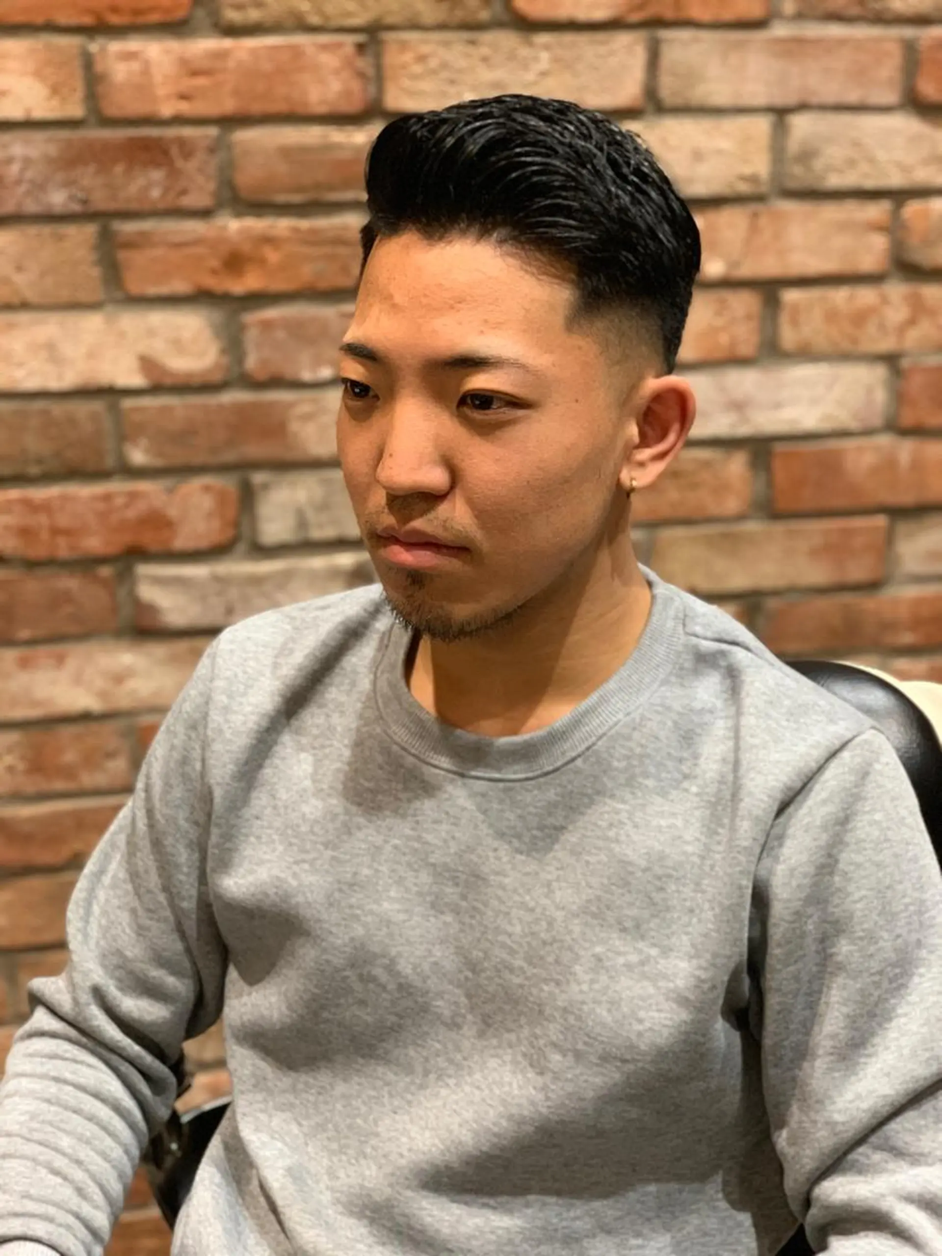 ショート メンズ HIROGINZAプレミアムバーバー赤坂店所属・田中 千恩のヘアスタイル