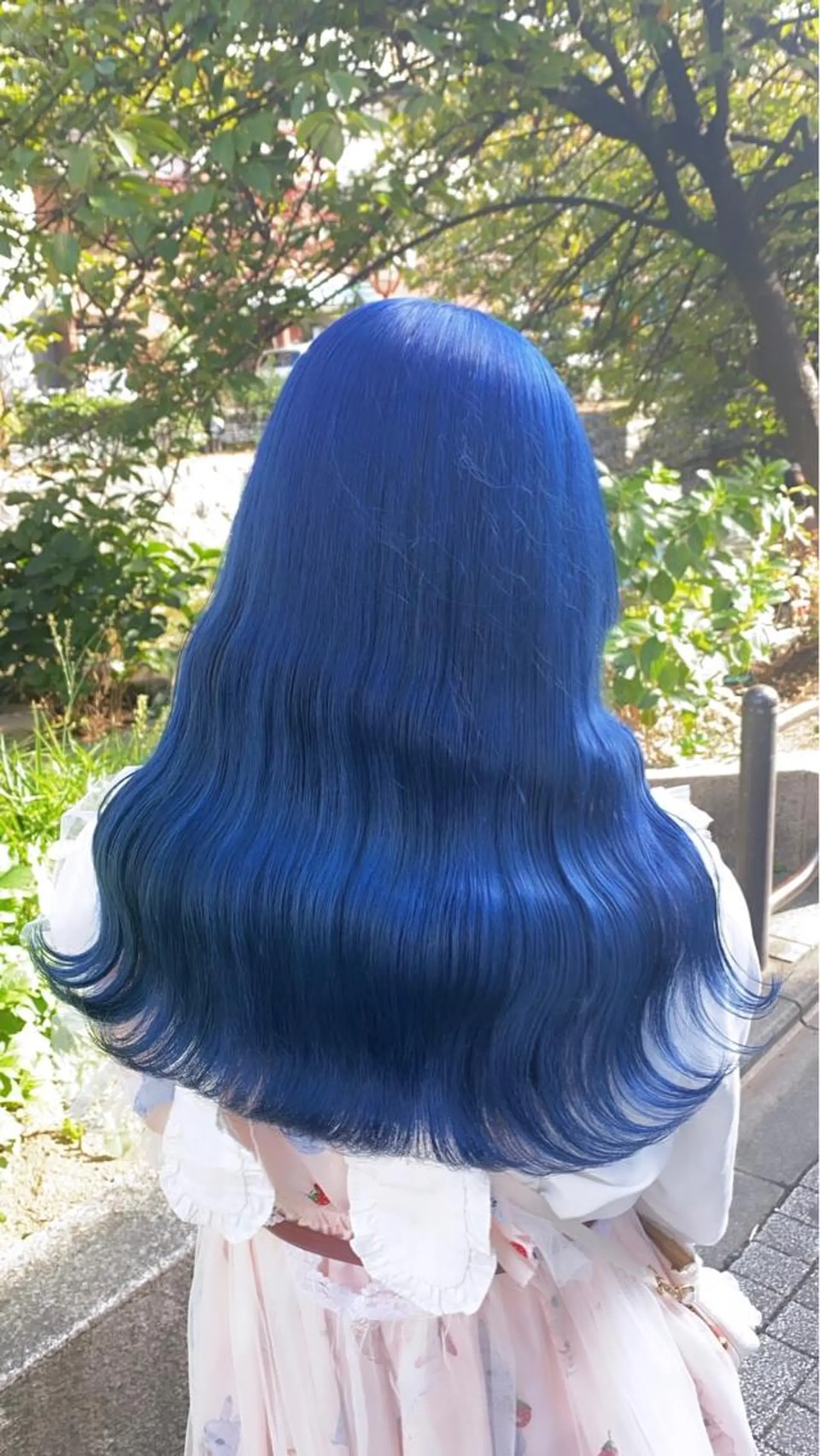 ロング ヘアカラー トリートメント Selene hair OSAKAのヘアスタイル