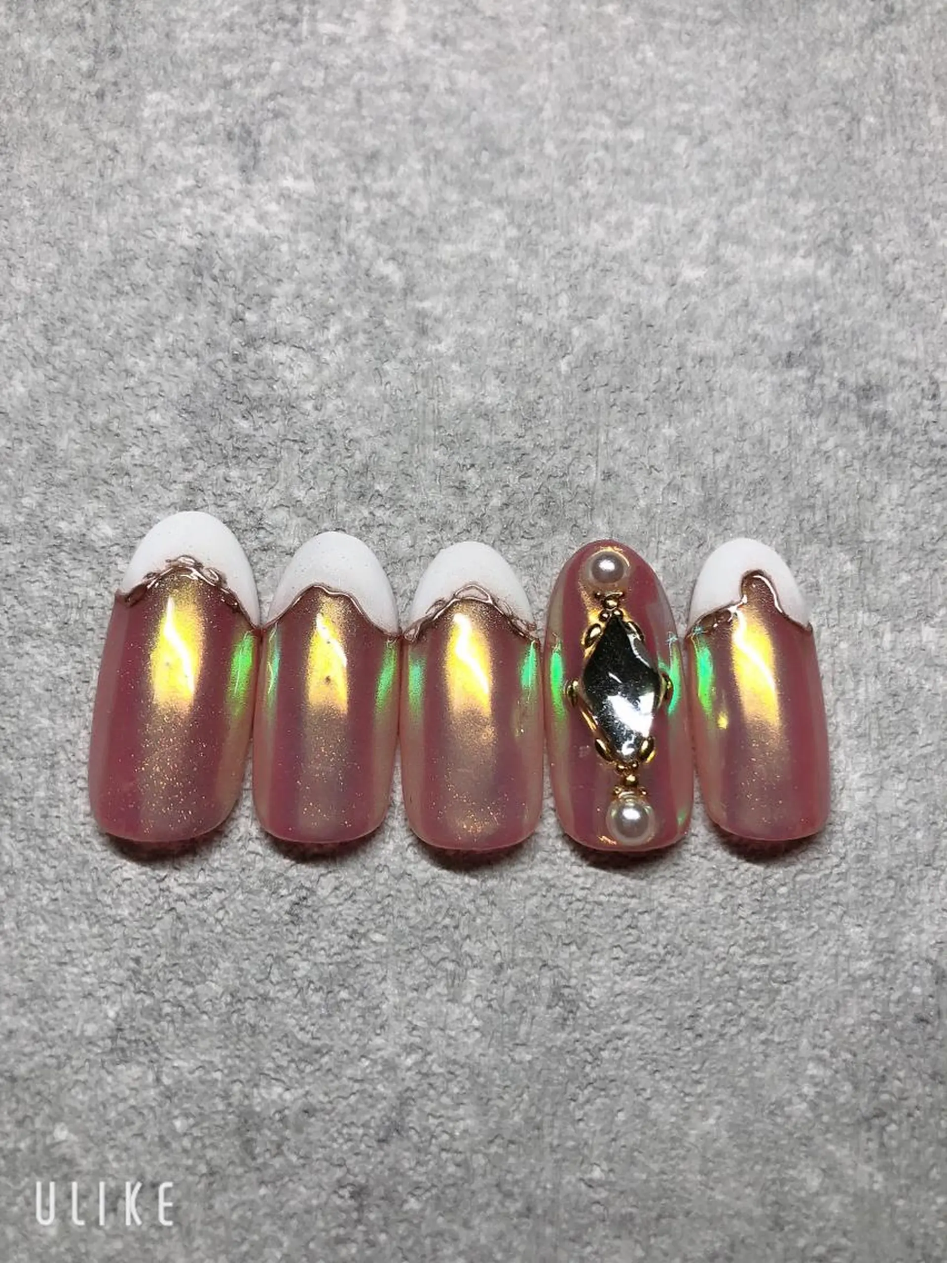 ネイル アートネイル フレンチネイル ジェルネイル グラデーション 韓国ネイル Nail room Bimano所属・Bimano seica♡+°のネイルデザイン