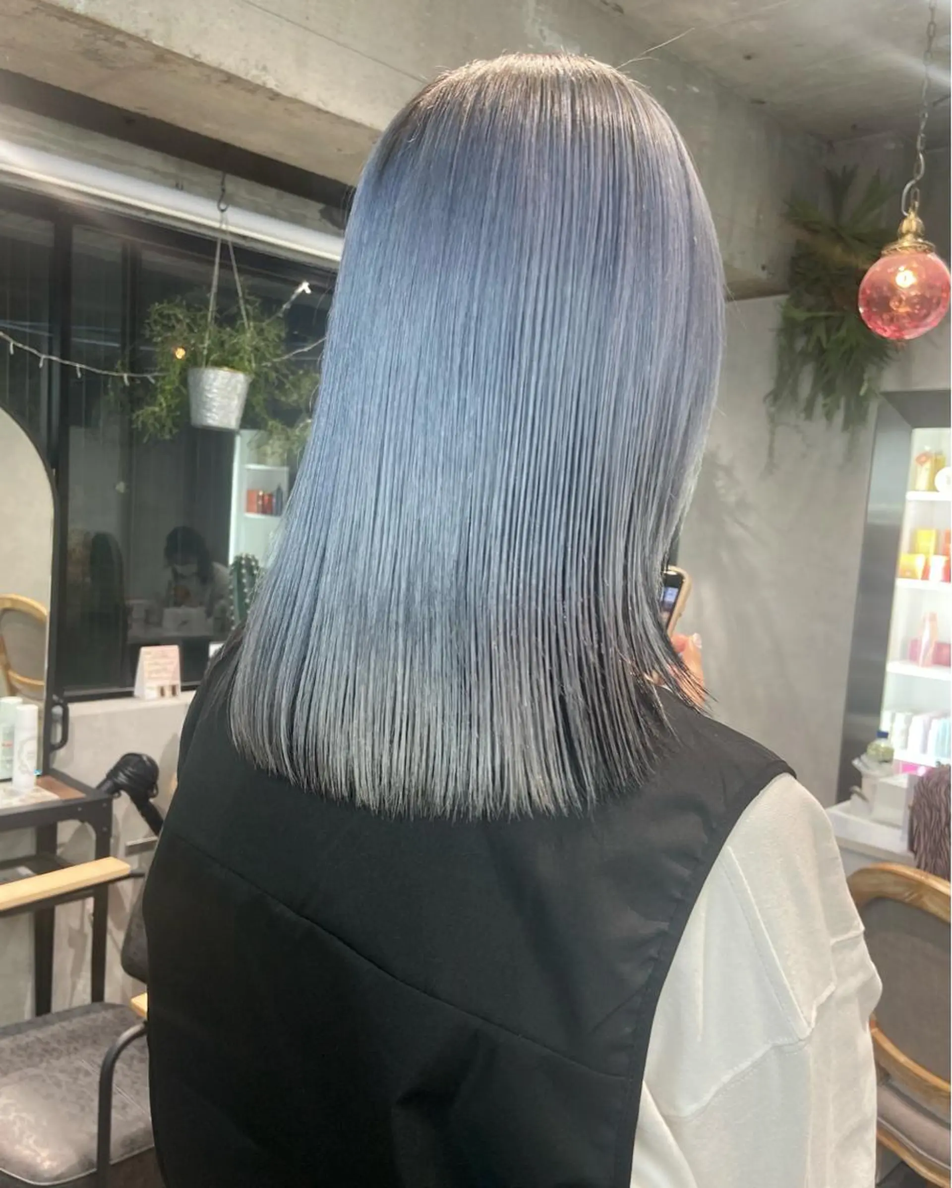 カラー アッシュ アッシュグレー ヘアカラー behov所属・柔らかハイトーン 🤎Tsubasaのヘアスタイル