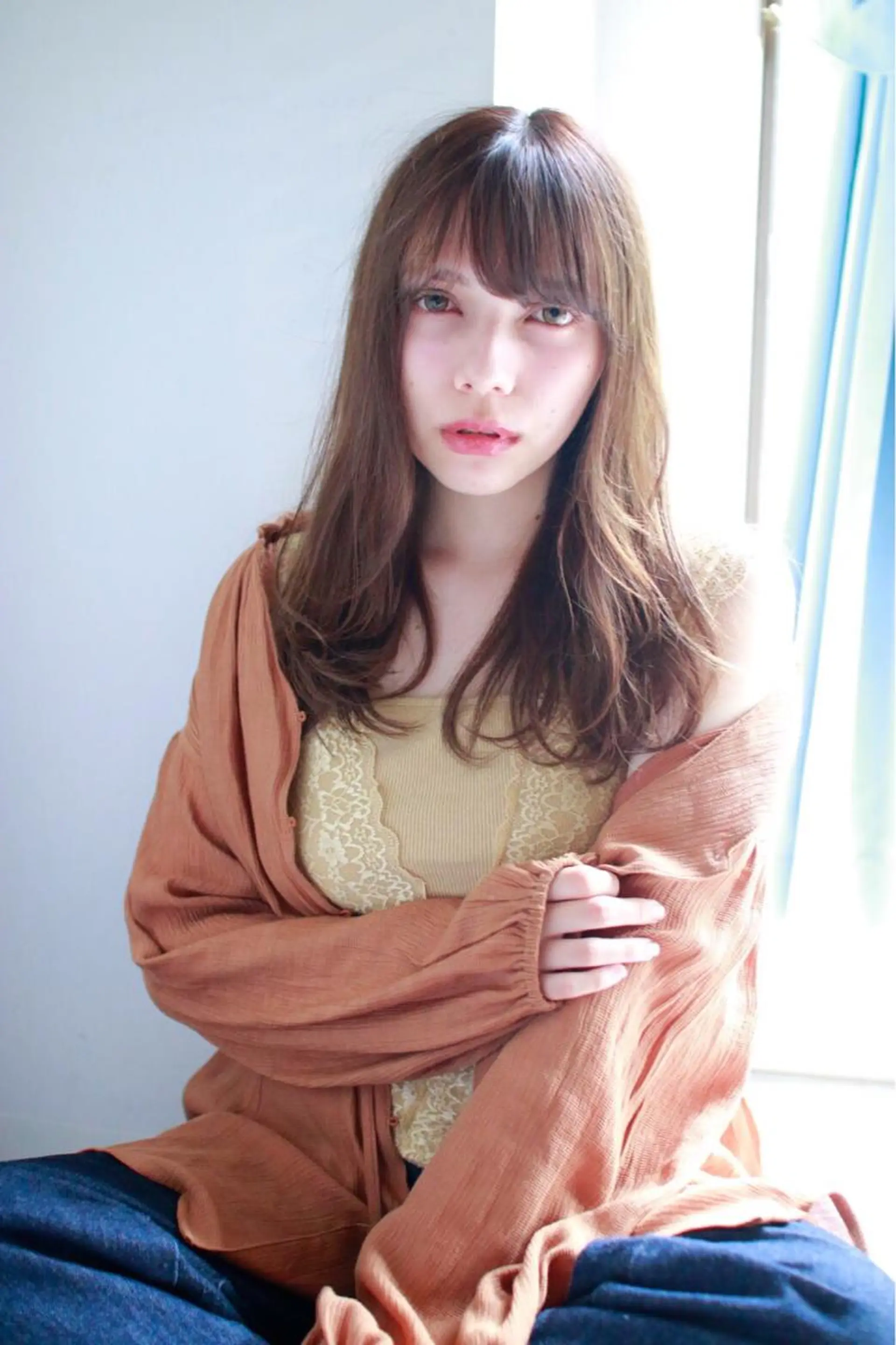 ロング AUBEHAIRpeony所属・山形酸性ストレート 古川✂︎のヘアスタイル