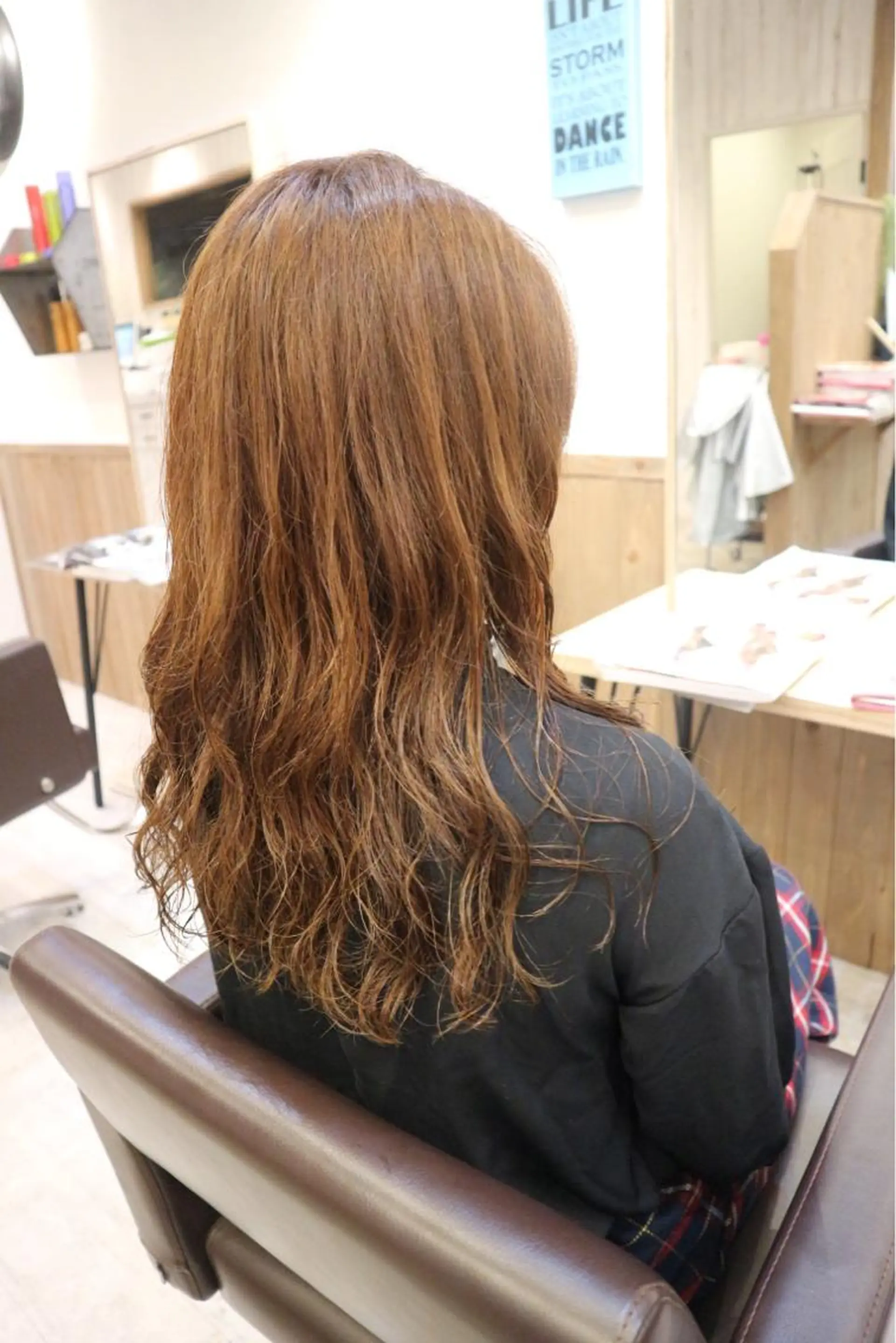 ロング パーマ デジタルパーマ Aguhair所属・土屋 ゆうこのヘアスタイル