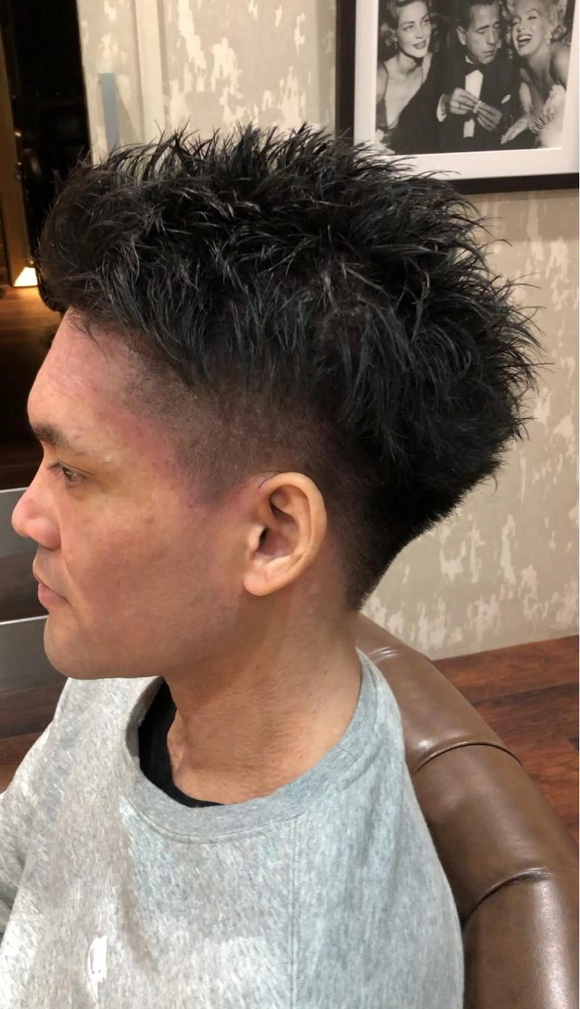 メンズ 西川 仁のヘアスタイル