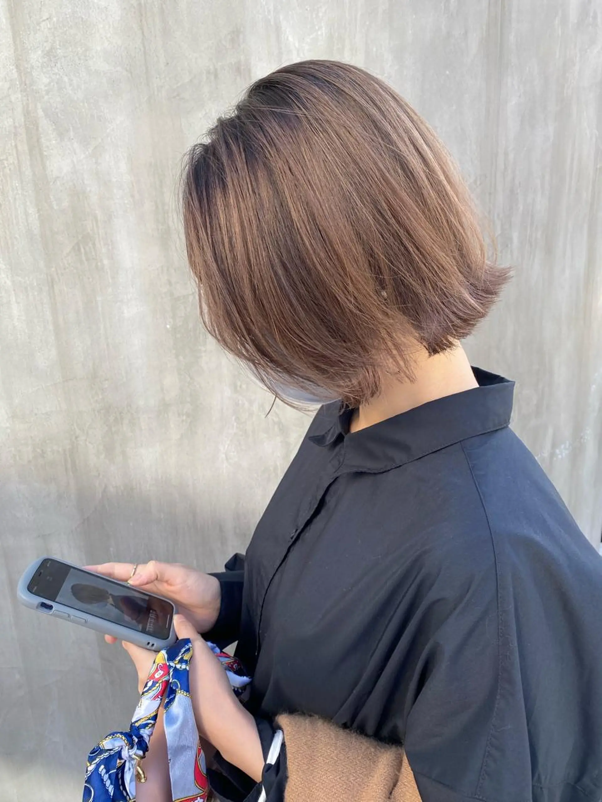 ショート カラー ベージュカラー ブリーチ ケアブリーチ 透明感カラー イルミナカラー ヘアカラー トリートメント シェアサロン　salowin所属・✨ブリーチなし透明感 カラー🥇ユースケのヘアスタイル