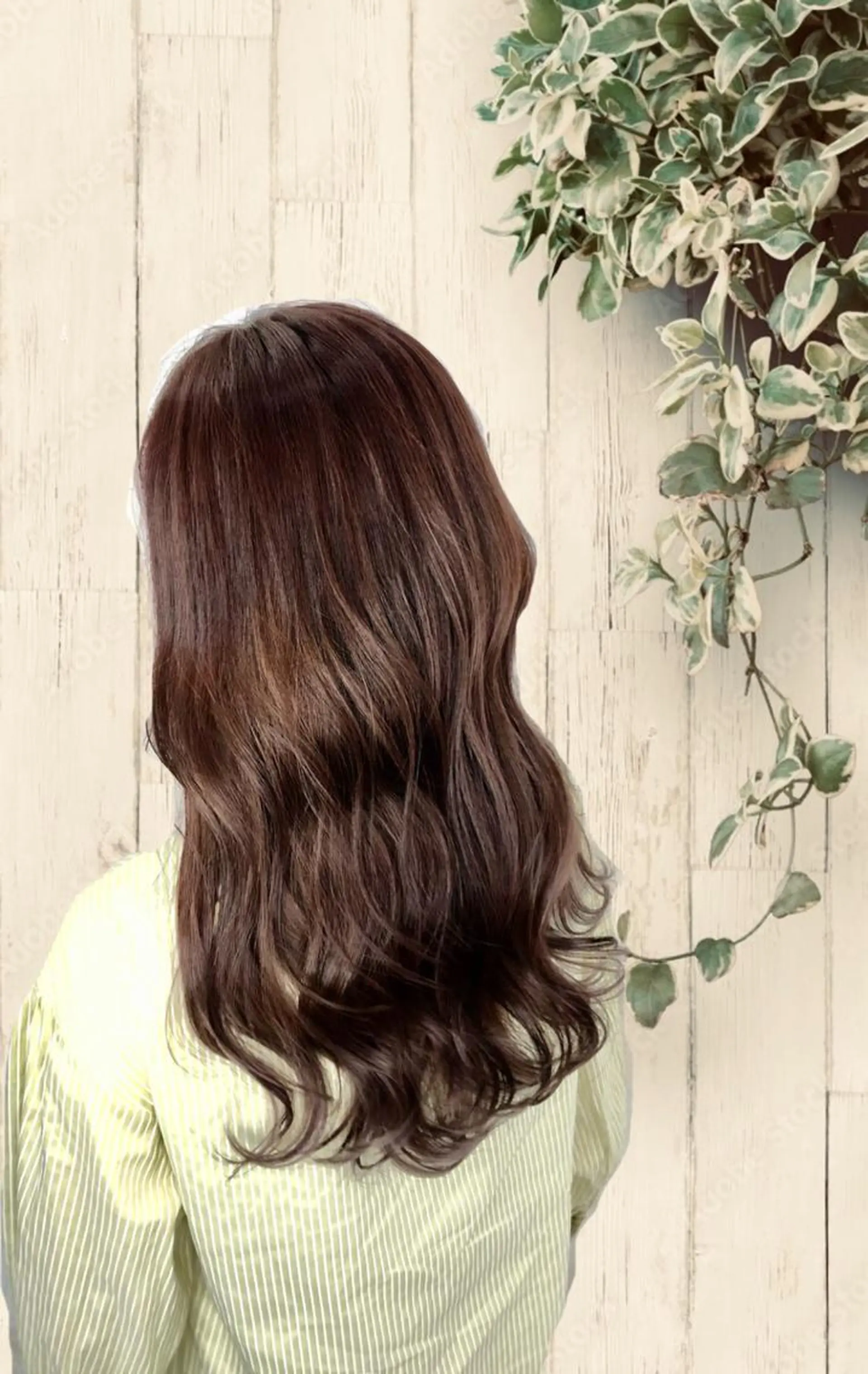 ロング カット ヘアカラー トリートメント ✄BELLKA✄ 山口のヘアスタイル