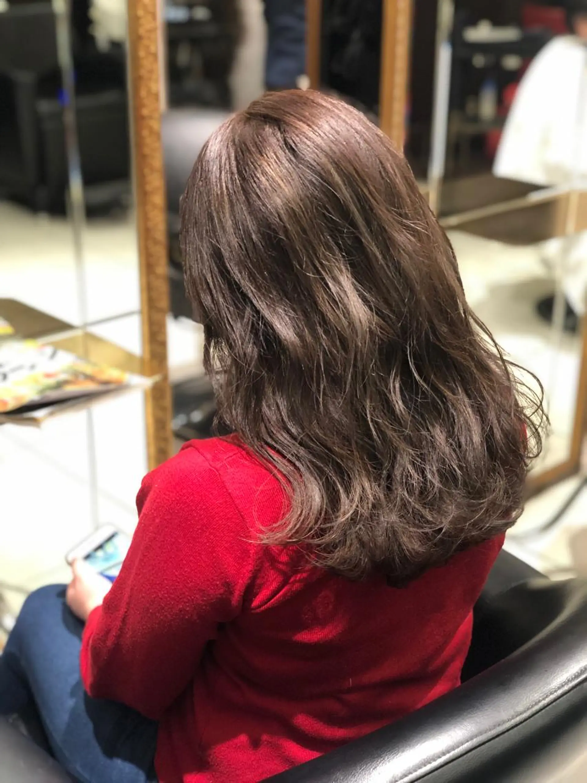 ロング カラー FENICE onthe beach所属・永井大樹✨ 透明感カラー✨のヘアスタイル