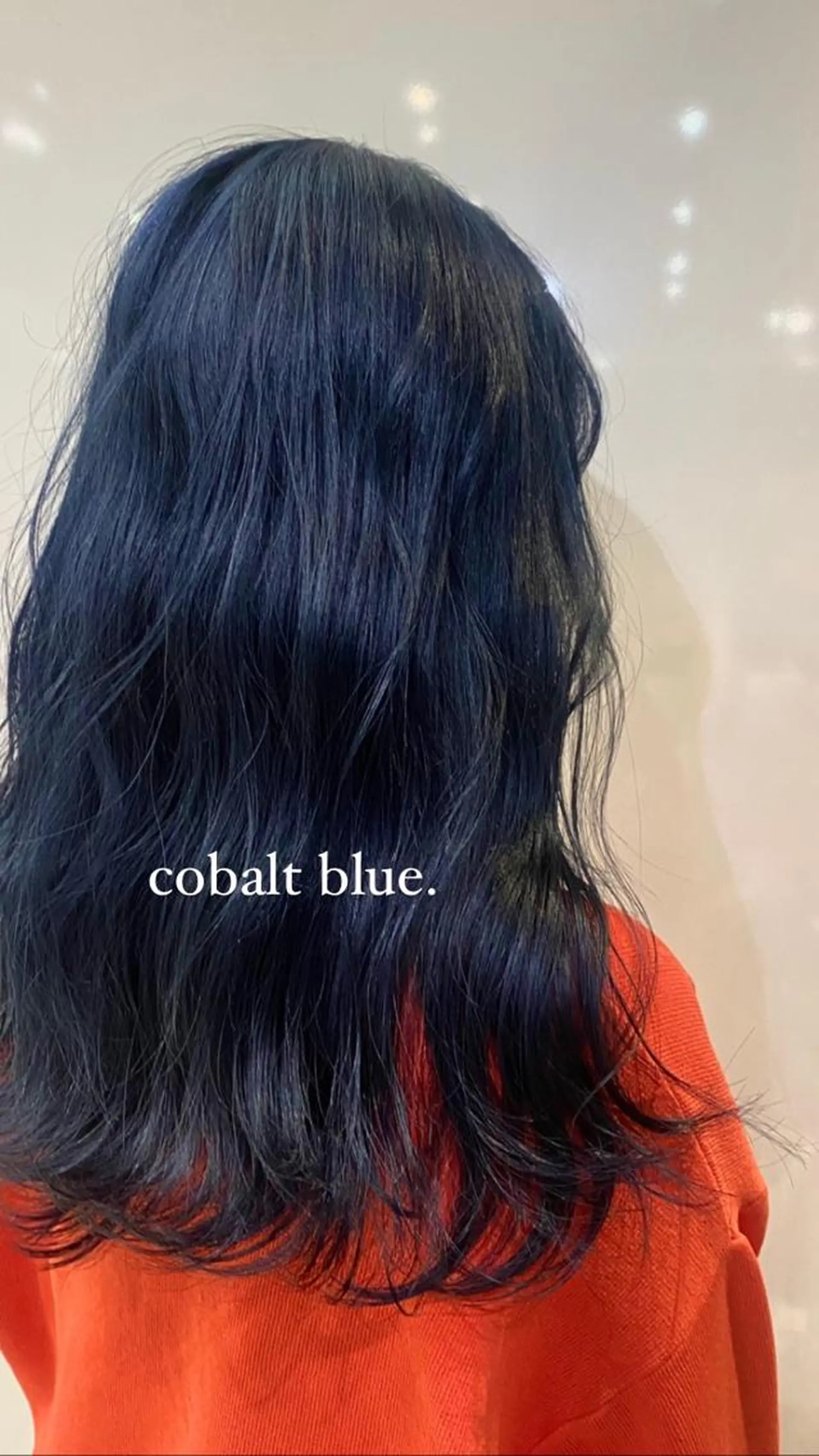 カラー ブルーカラー カット ヘアカラー 酸性ストレート/ カスミ🩰のヘアスタイル