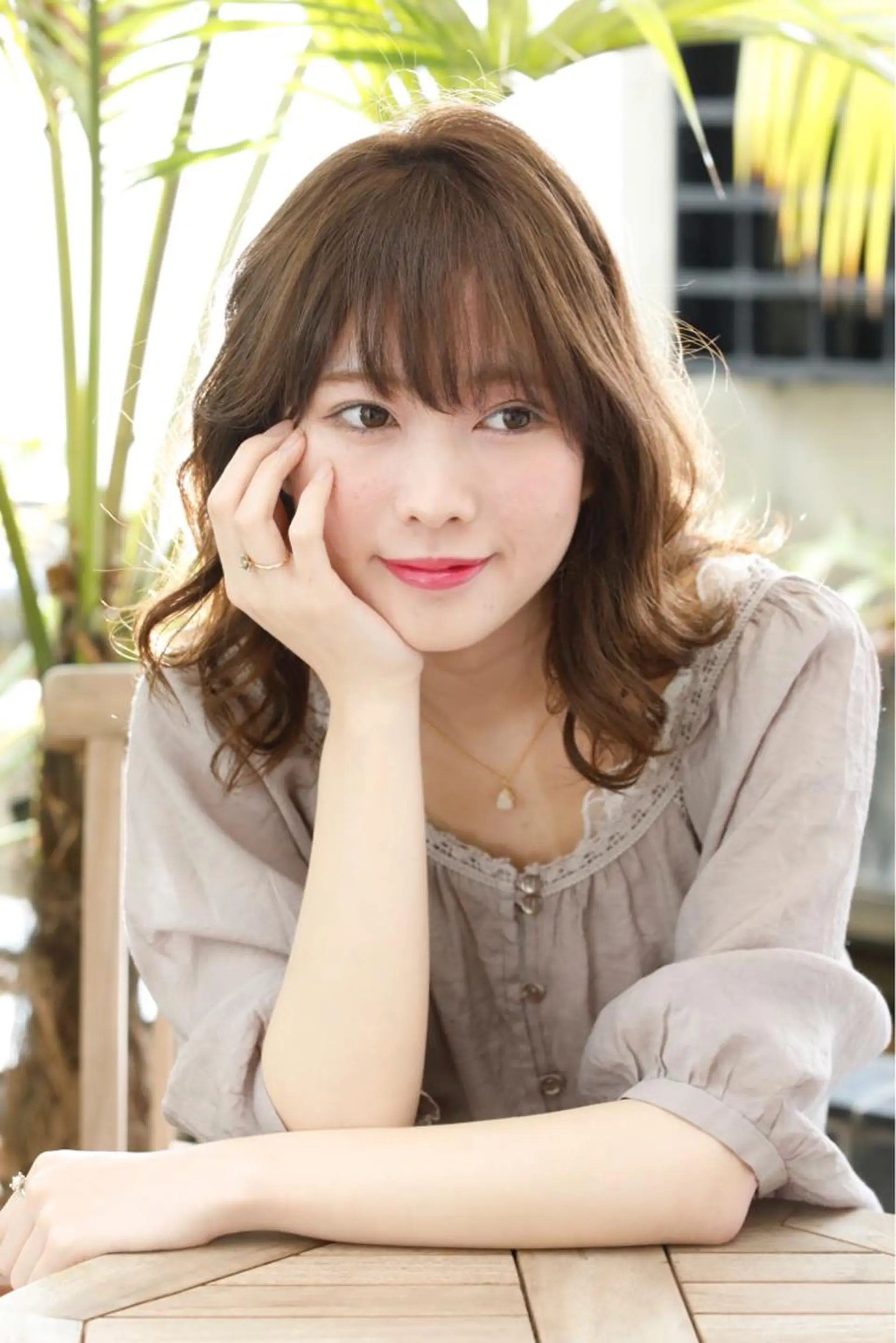 ミディアム カラー パーマ ヘアカラー トリートメント 🍊千葉 未来🍊店長のヘアスタイル