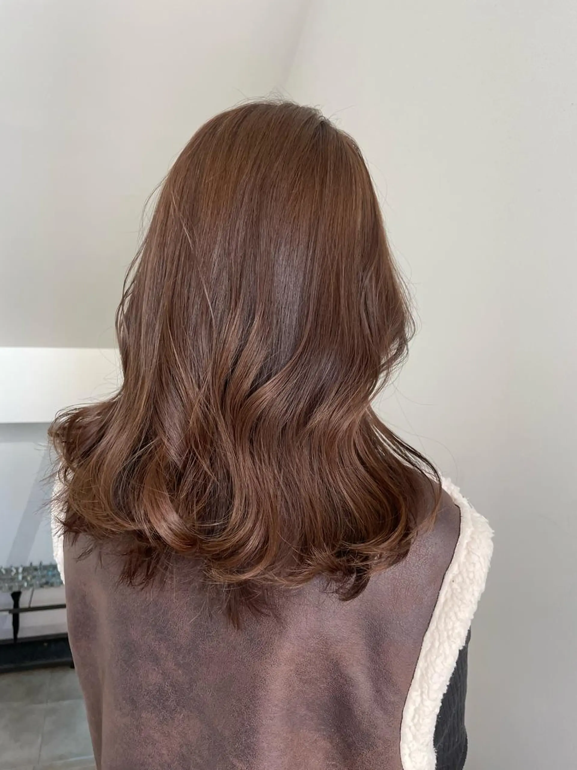 セミロング カラー カット ヘアカラー 【淡色color/ nail】maikoのネイルデザイン