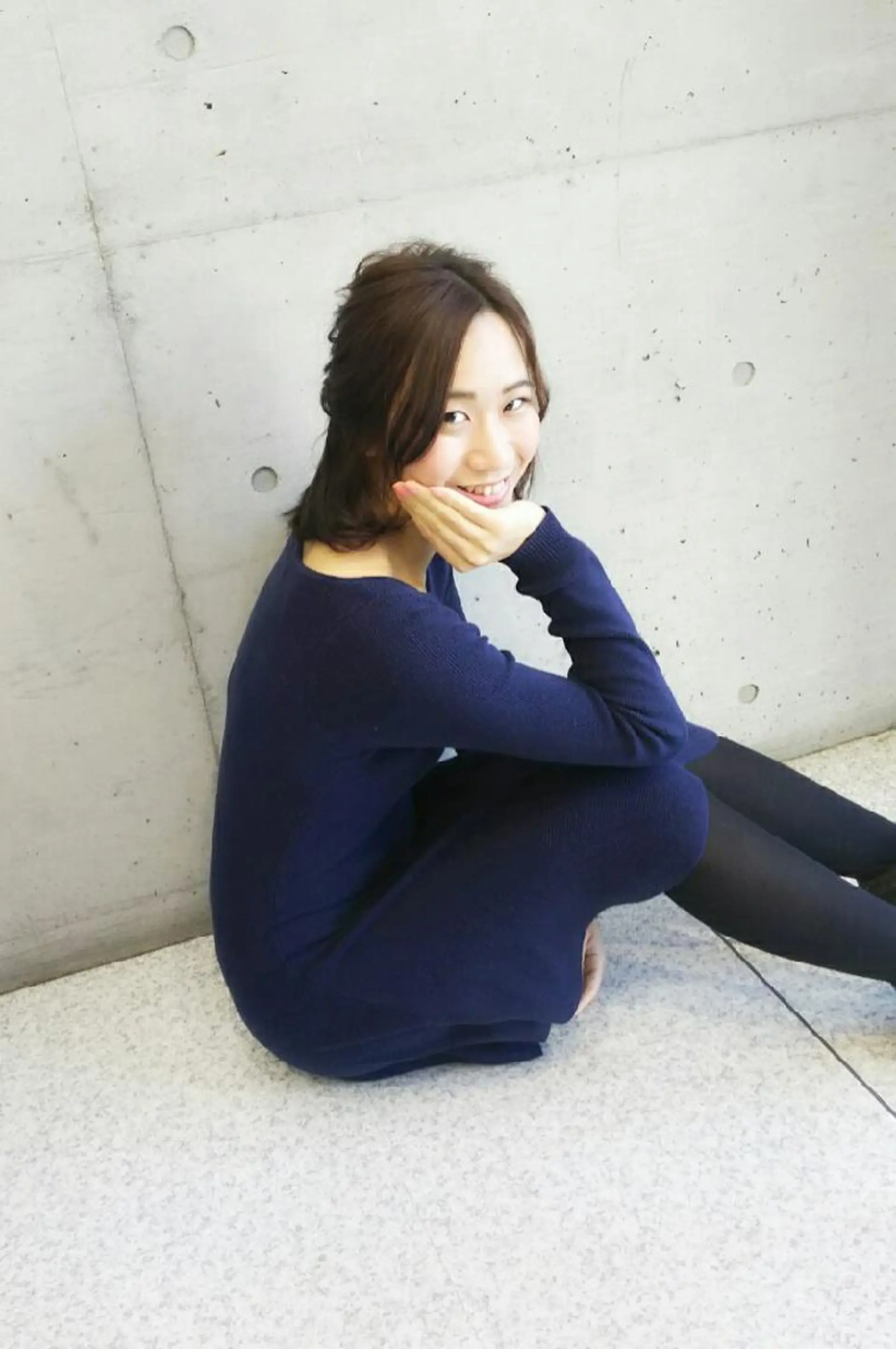 ミディアム ヘアアレンジ ハーフアップ 脇田 雄大のヘアスタイル