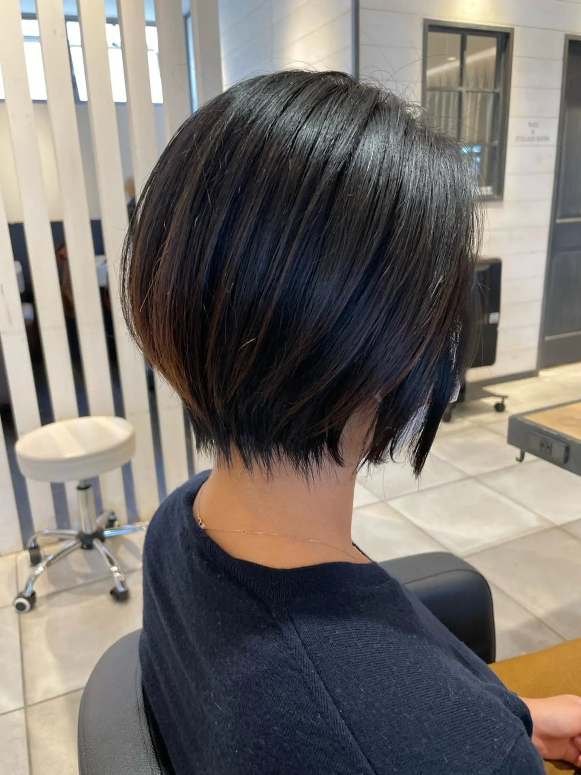 ショート カラー パーマ カット 縮毛矯正 トリートメント ヘアセット ショート/縮毛矯正 ワタナベユウタのヘアスタイル