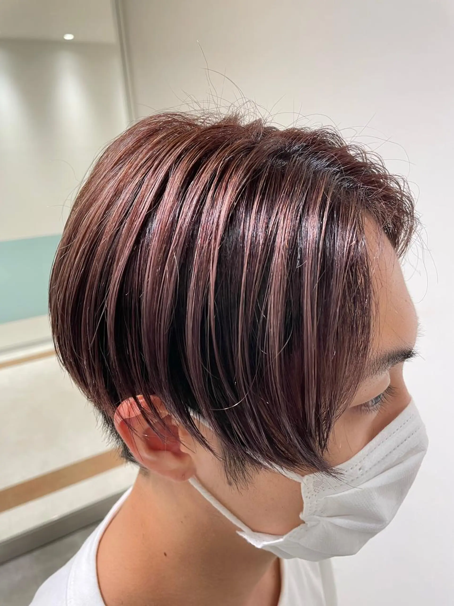 ショート カラー メンズ TELA HAIR 大網店所属・TELAHAIRマネ ージャー島袋昂也のヘアスタイル