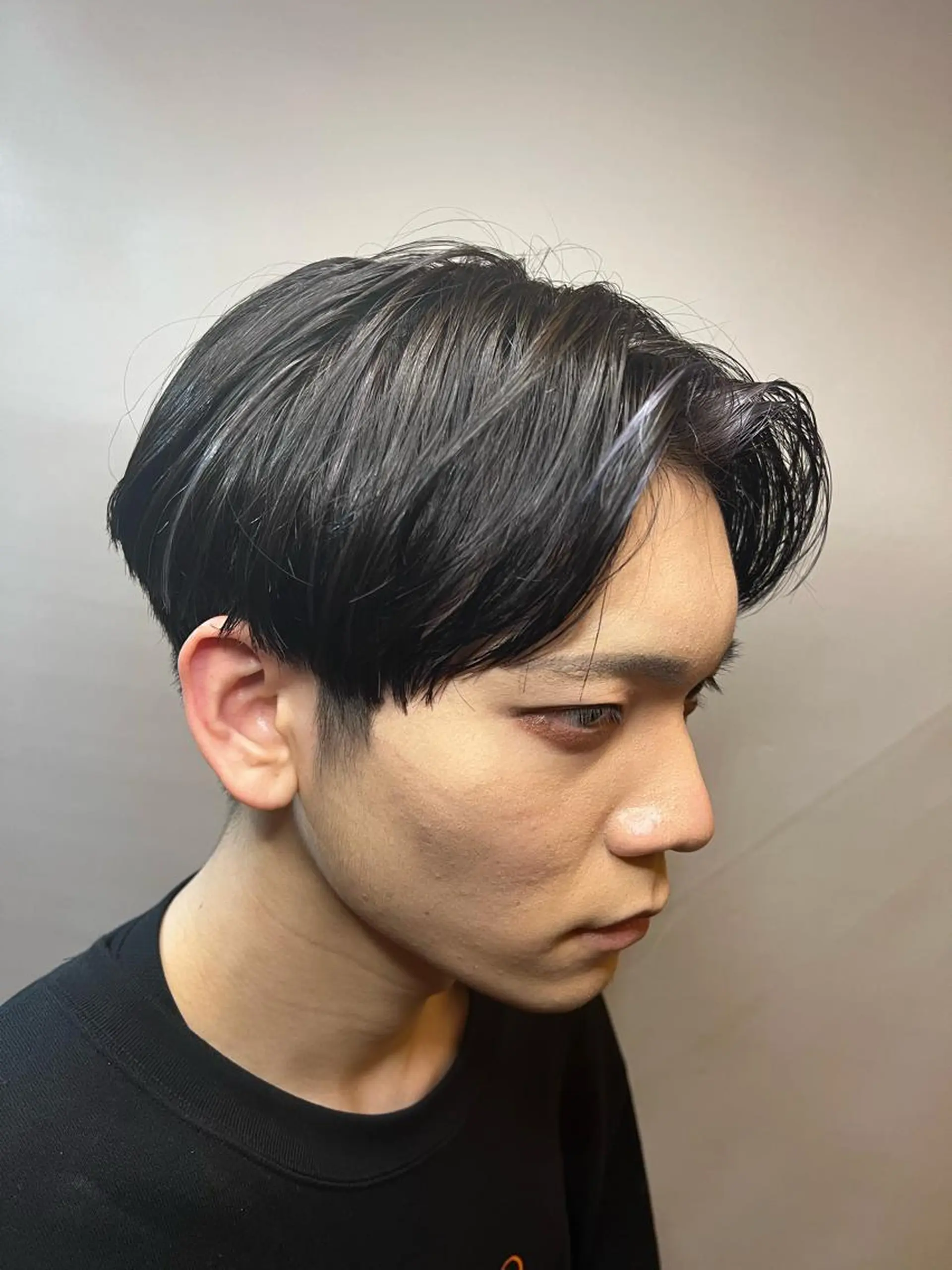 ショート カラー メンズ メンズハイライト メンズインナーカラー 透明感カラー ダブルカラー ハイライトカラー 【曲がる縮毛矯正】 モデル募集🙋カツヤのヘアスタイル