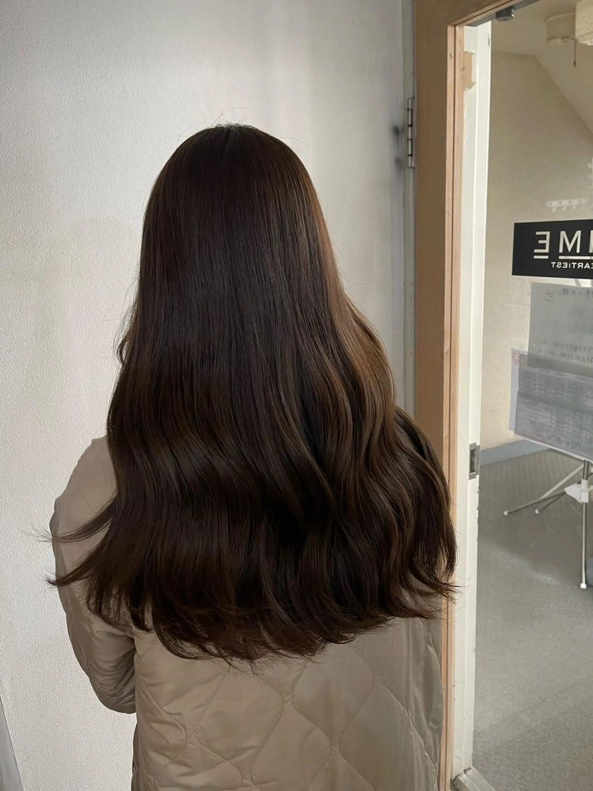 ロング ヘアカラー トリートメント ナカヤマナナエ ♡のヘアスタイル