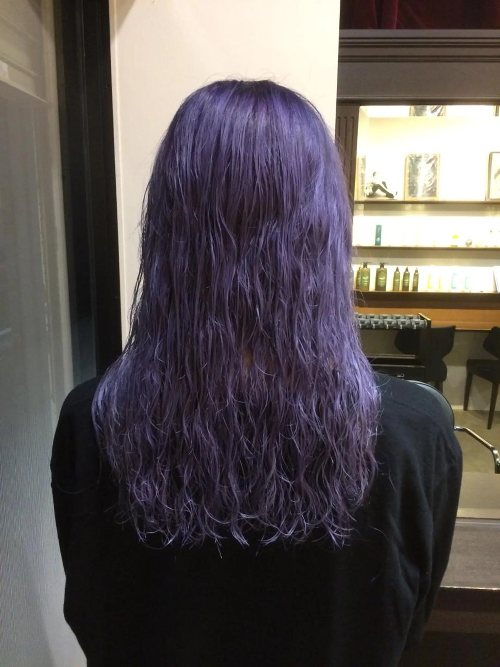 ロング カラー ヘアアレンジ ダブルカラー バイオレットカラー 遠藤悠大/メンズ縮毛 /メンズカットのヘアスタイル