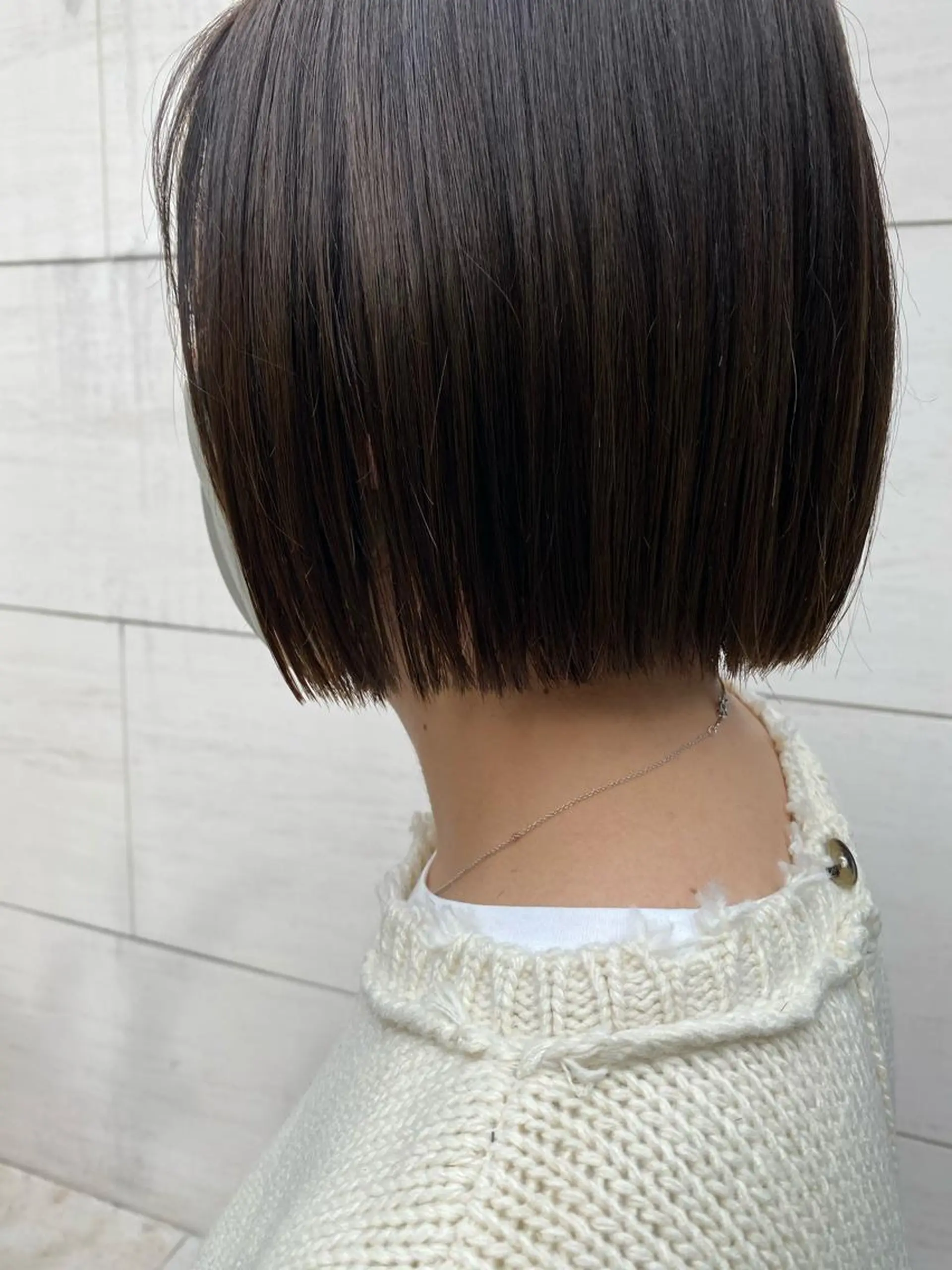 ショート カット ヘアカラー トリートメント 丸山 史香のヘアスタイル