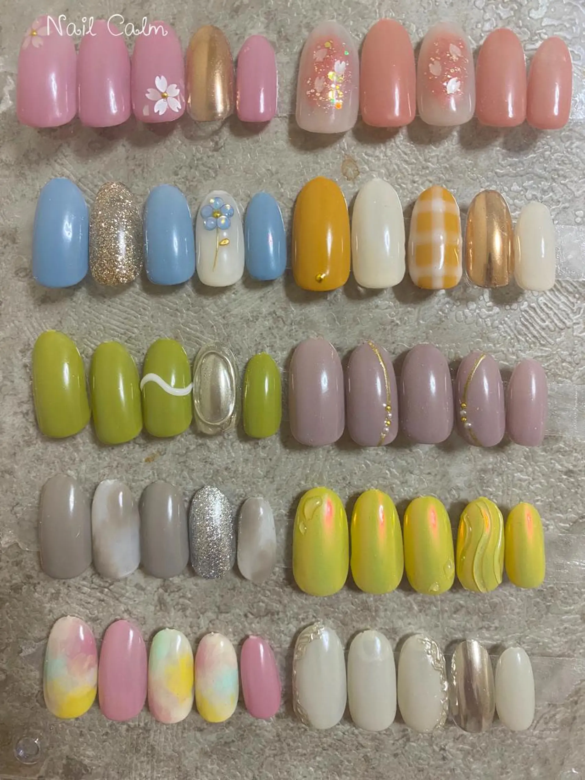 ネイル シンプルネイル ハンドネイル Nail Calm所属・プライベートサロン Calmのネイルデザイン