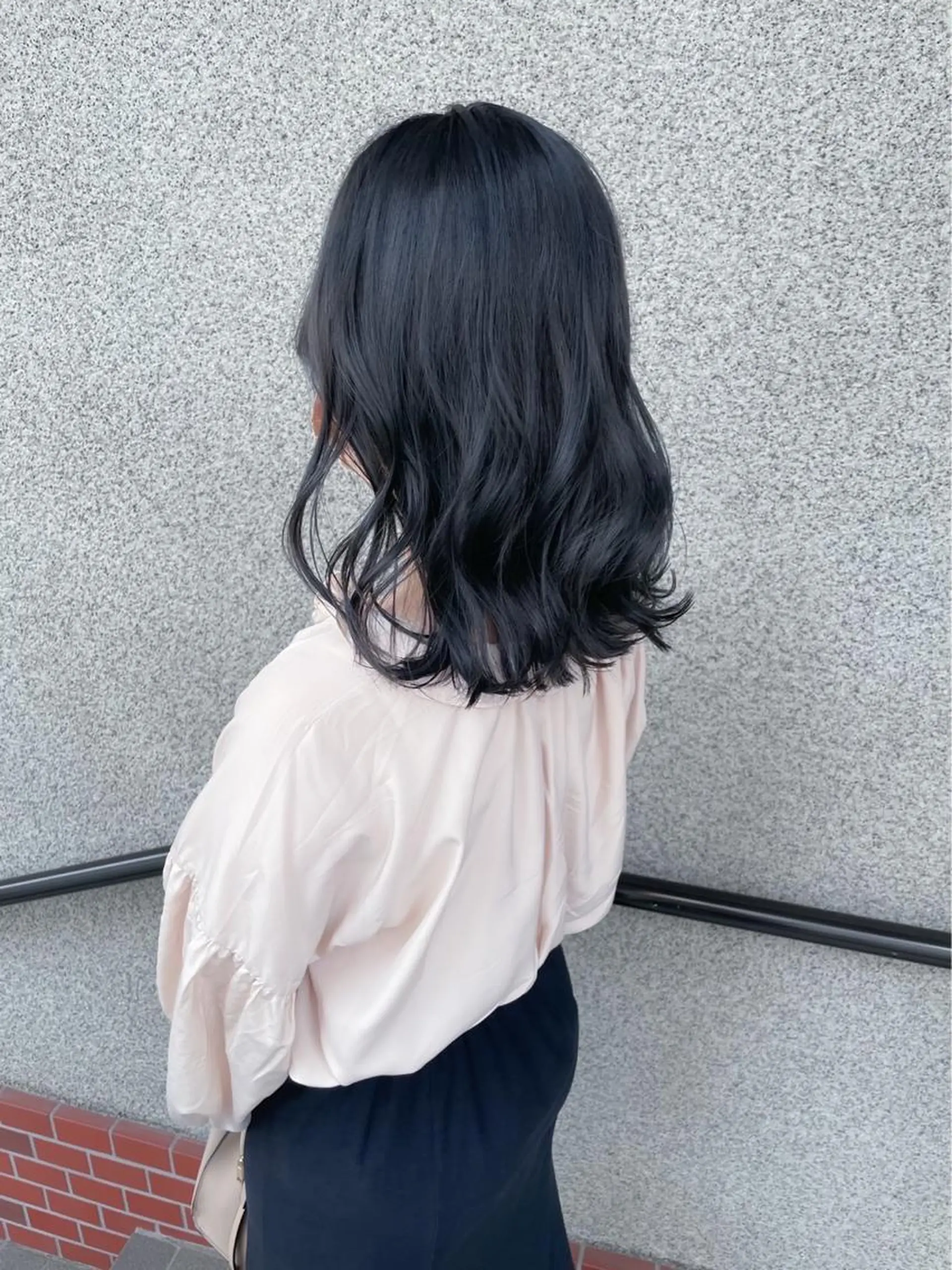 セミロング カラー ヘアアレンジ 🎀透明感カラー🎀 Suzuka♡のヘアスタイル
