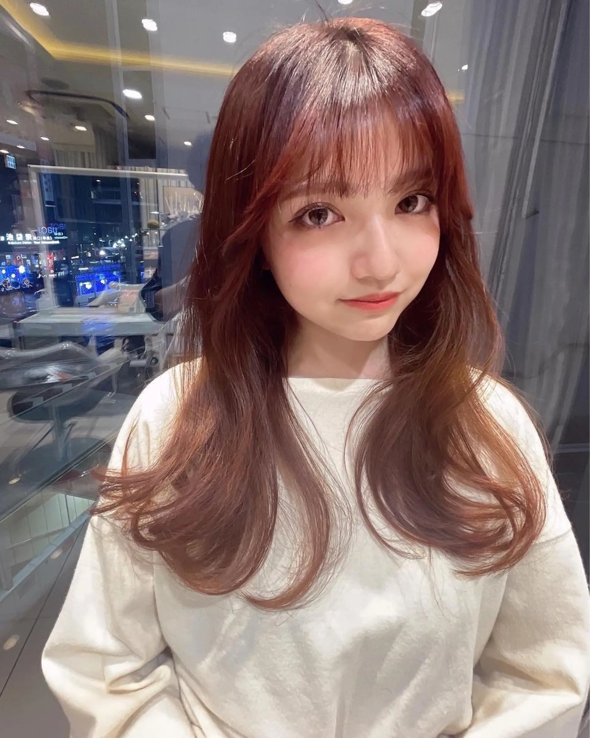 ロング 💗ブリーチなし 垢抜け💗徳井はやとのヘアスタイル