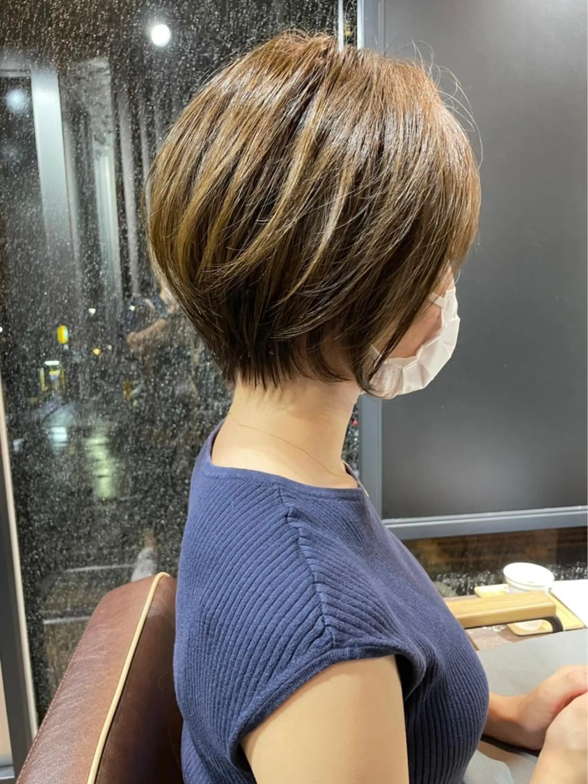ショート Leverage New York所属・小滝 楓のヘアスタイル