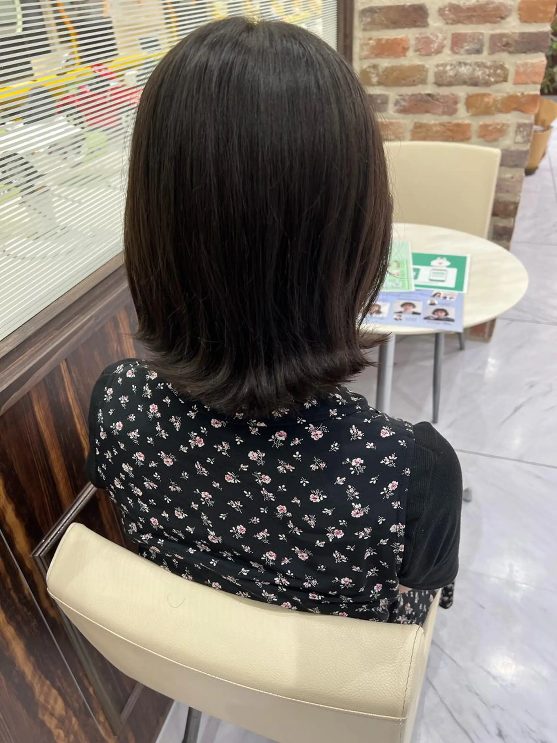 ミディアム あんどう ゆうかのヘアスタイル