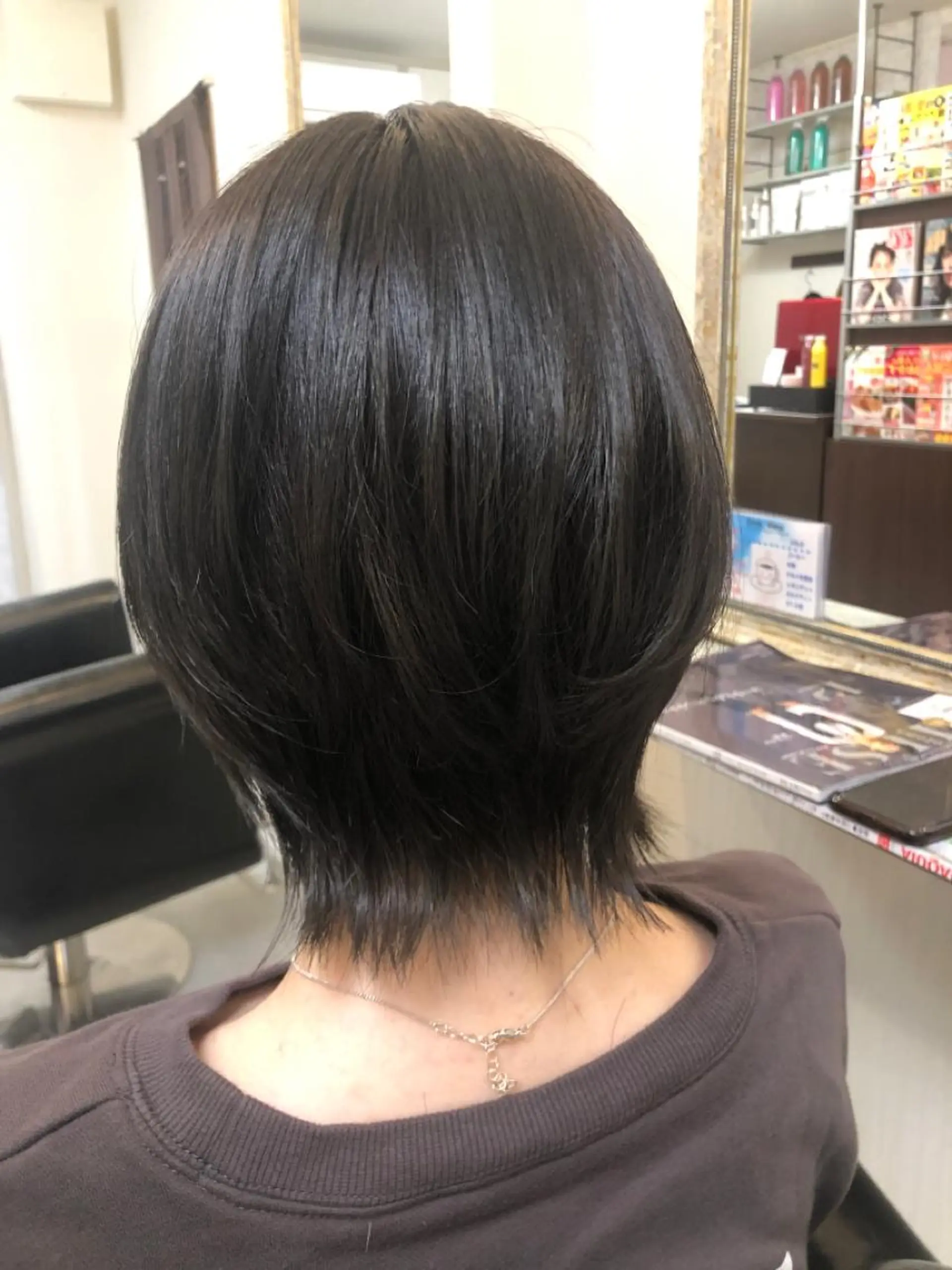 ショート カラー 丸みショート ショートヘア ウルフカット KEN 🌟のヘアスタイル