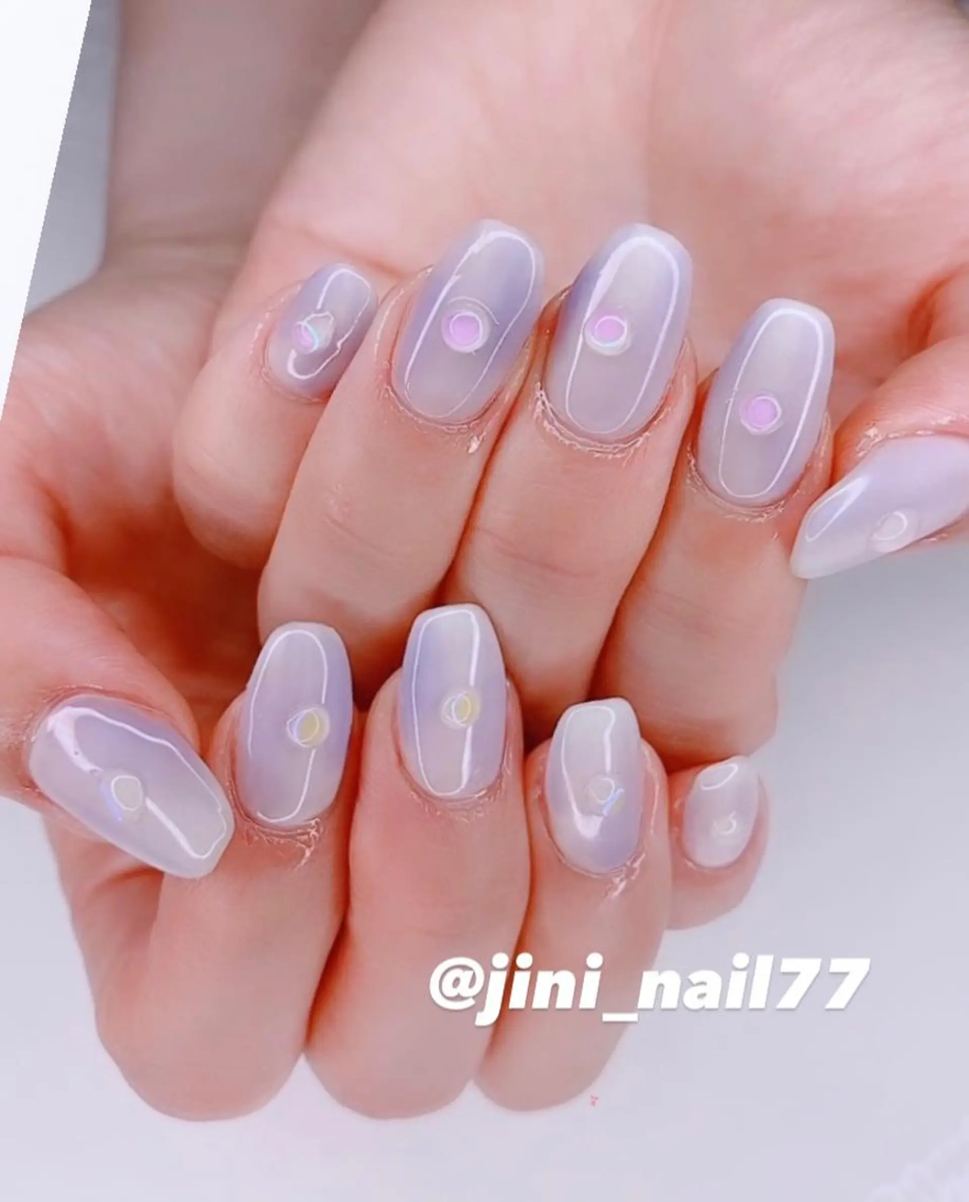 ネイル ハンドネイル JINI NAIL所属・ジニ ネイルのネイルデザイン