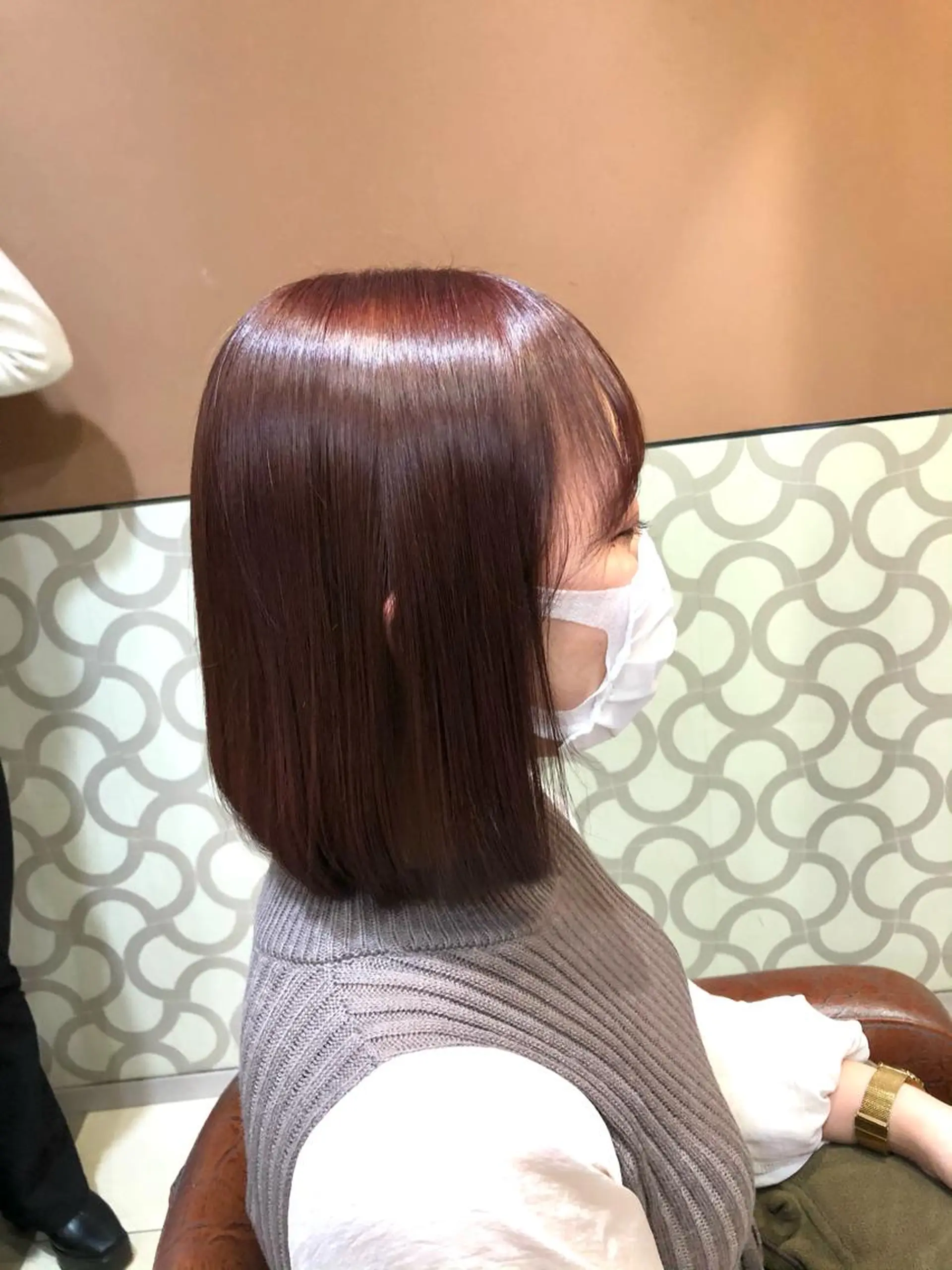 ミディアム カラー メンズパーマ スペシャリスト大塚のヘアスタイル